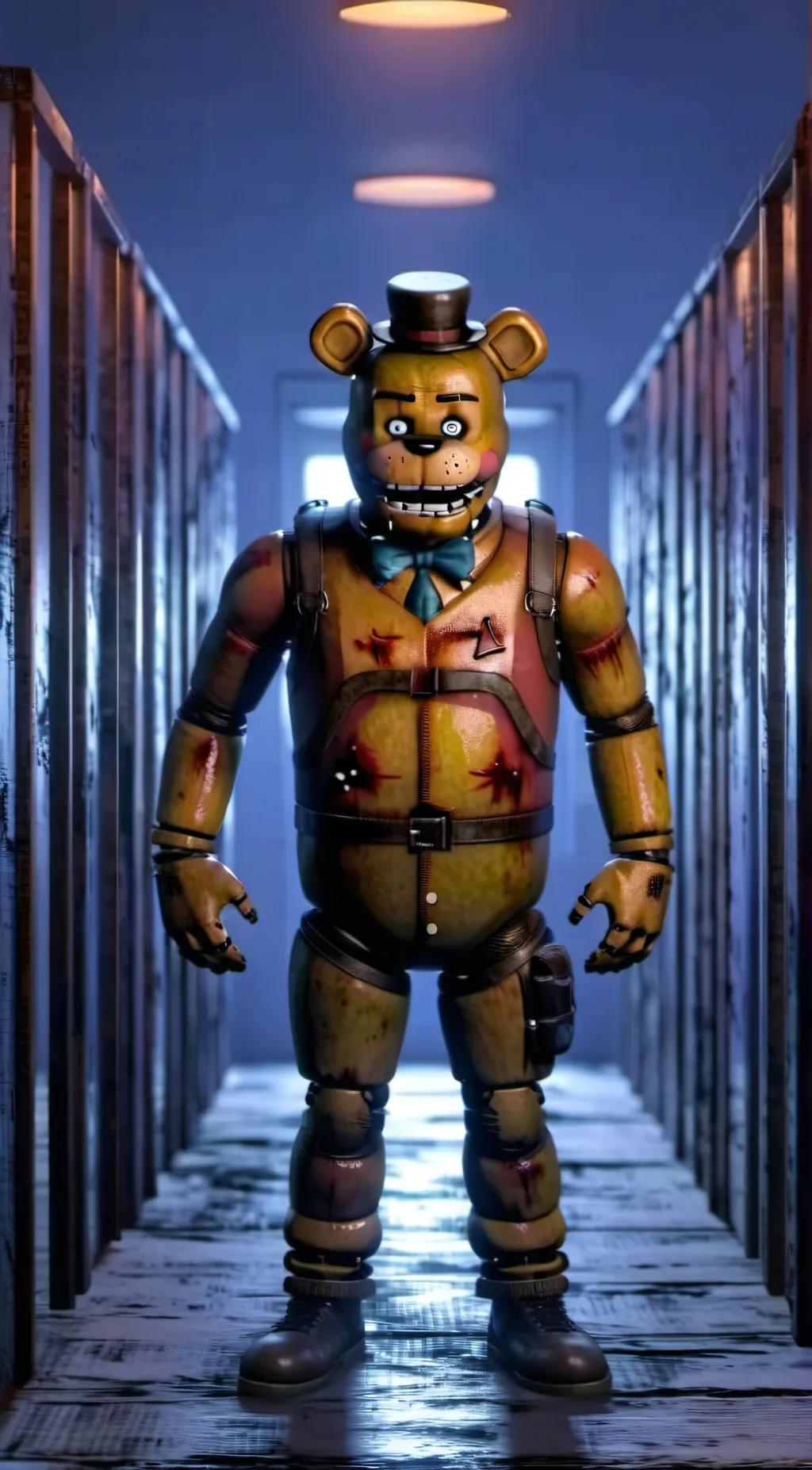 ai character: Torture Freddy background