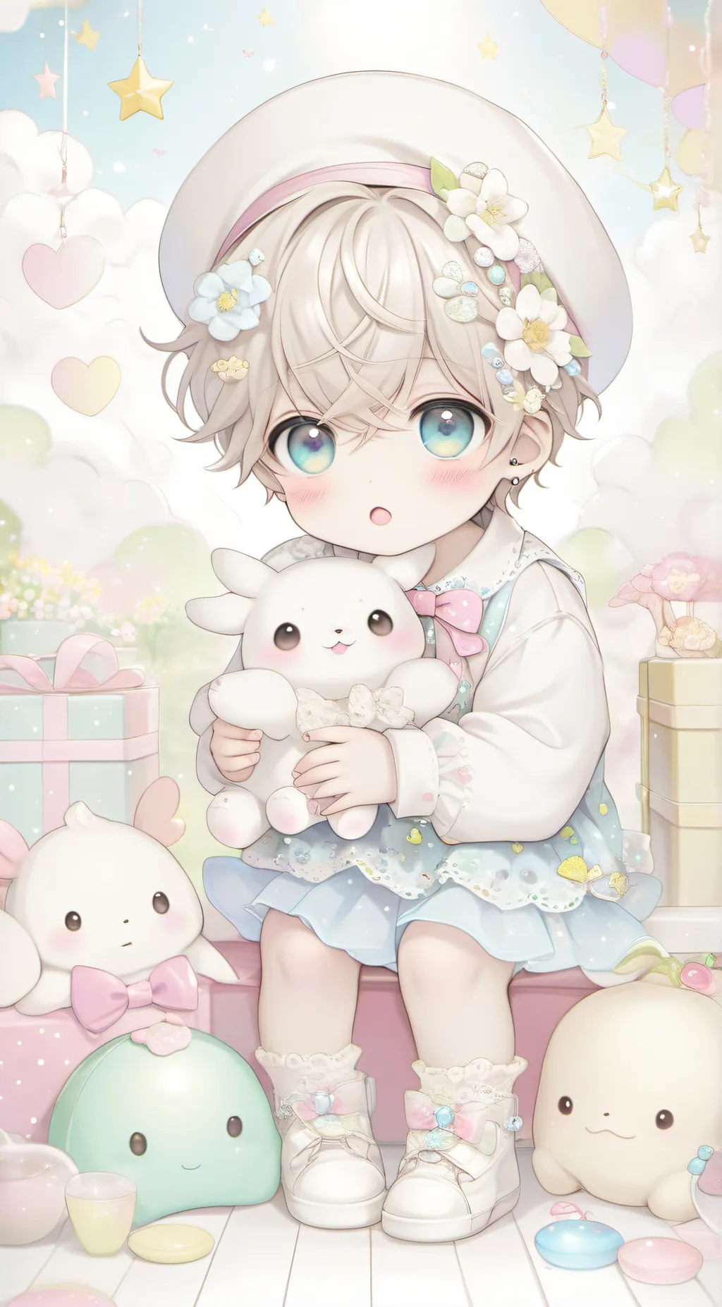 ai character: Luca  background