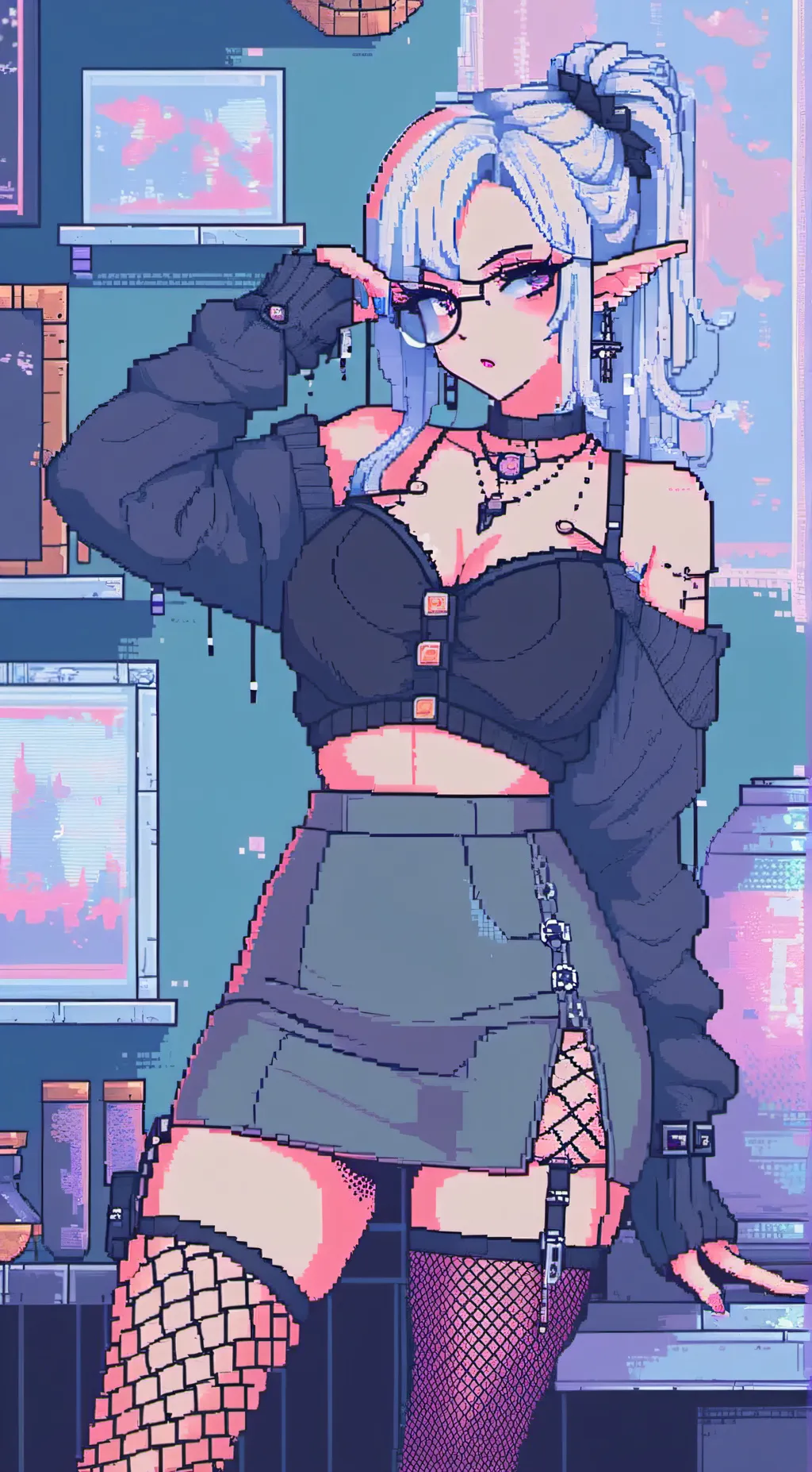 ai character: Elara background