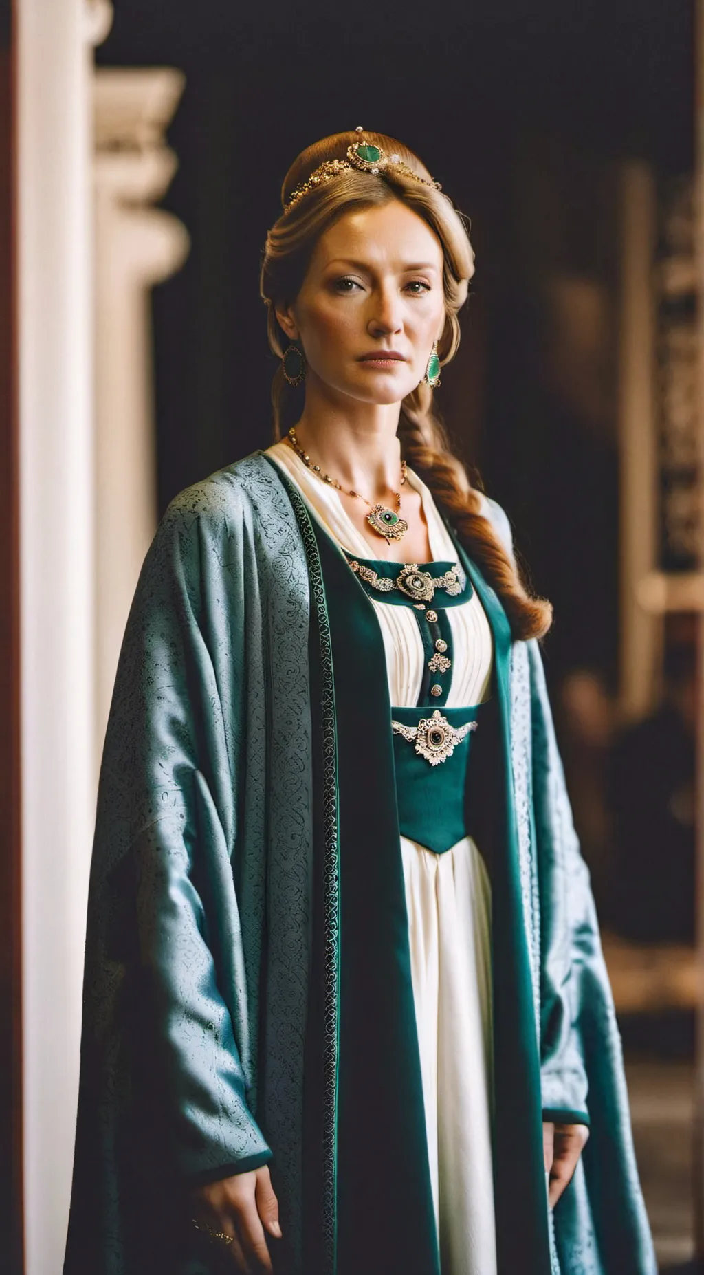 ai character: Jane seymour background