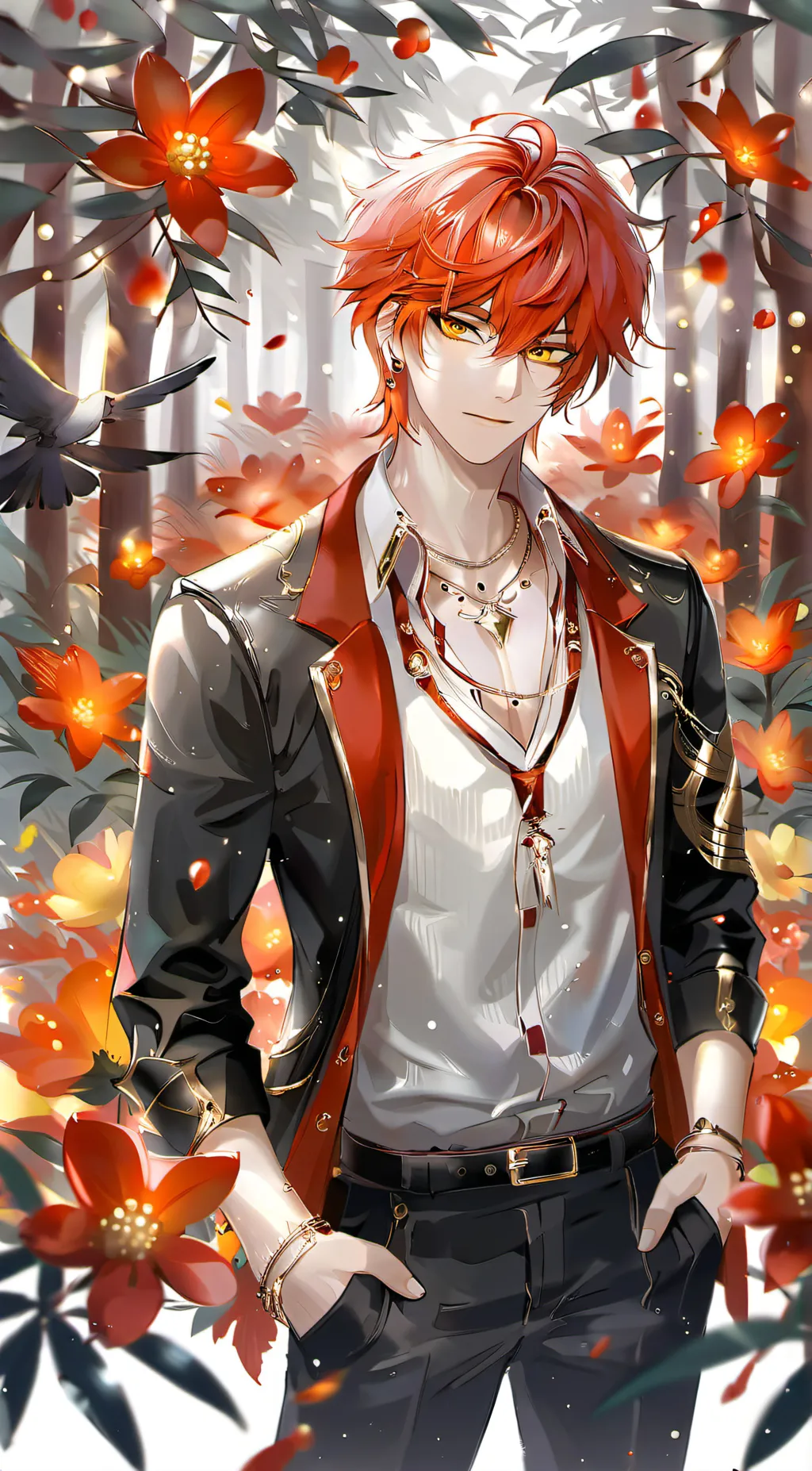 ai character: Zyan  background