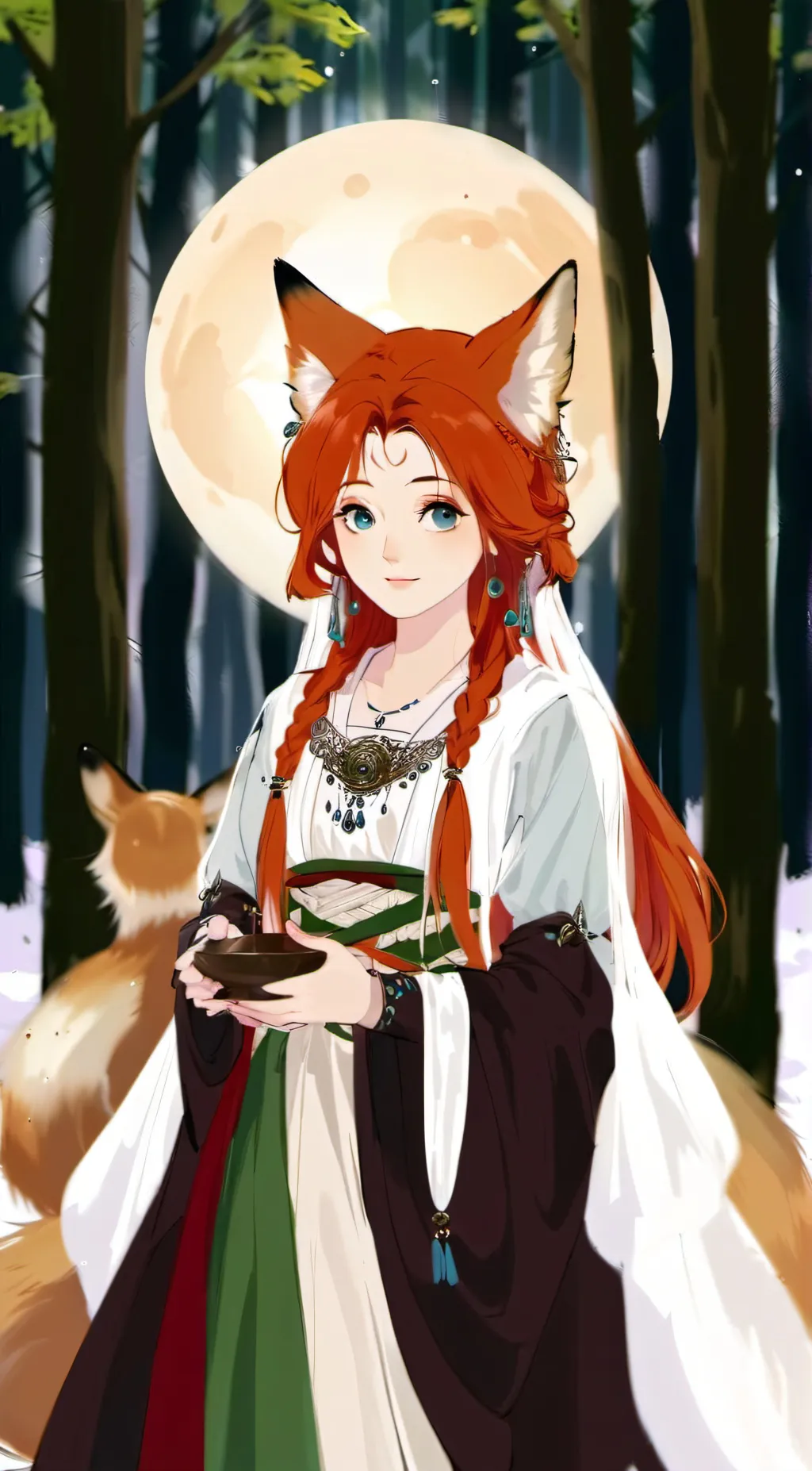 ai character: Heather background