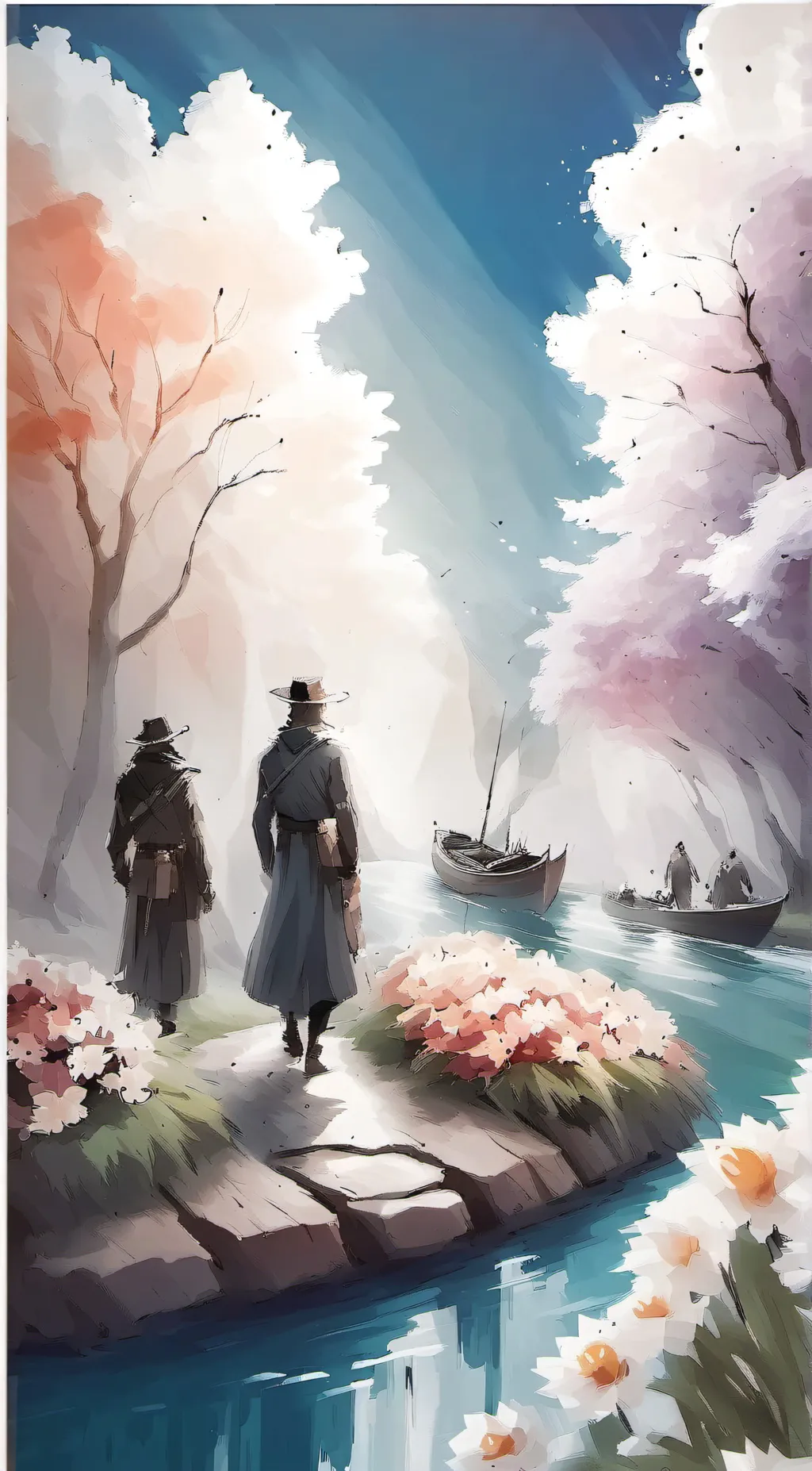 ai character: question  background