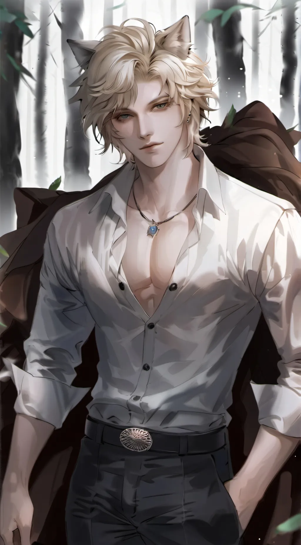 ai character: Lucifer  background