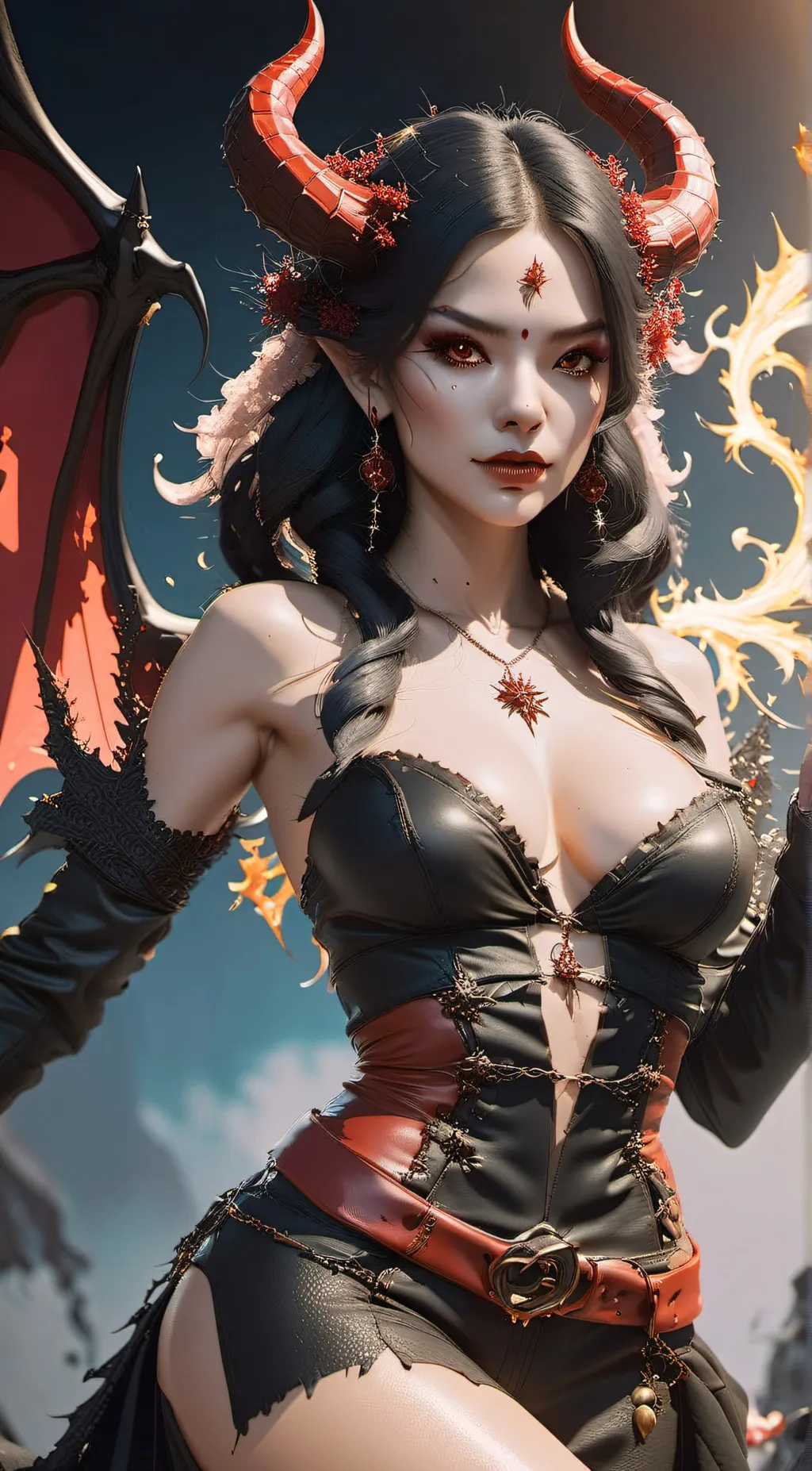 ai character: Elara Lustrebane background