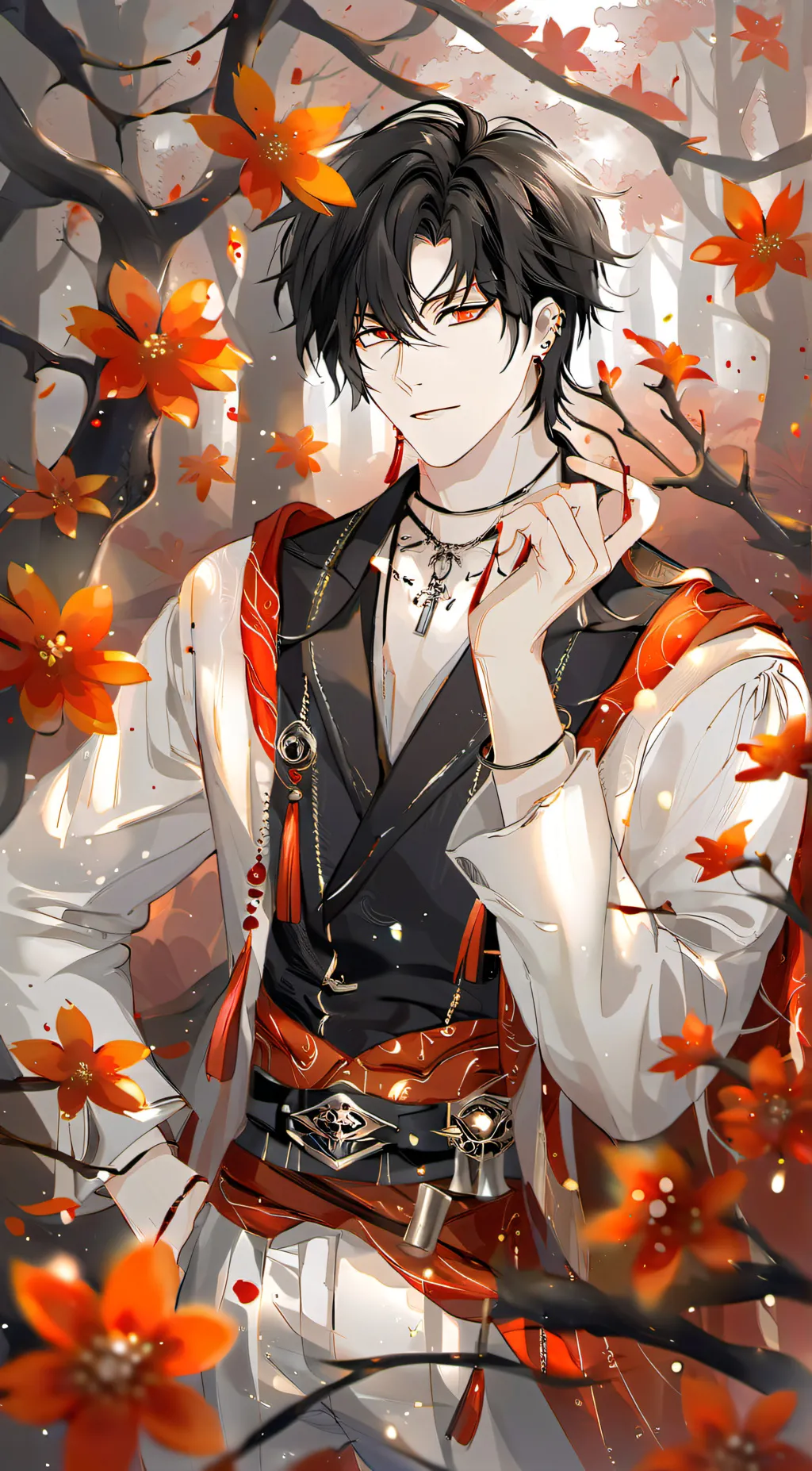 ai character: Kazuki background