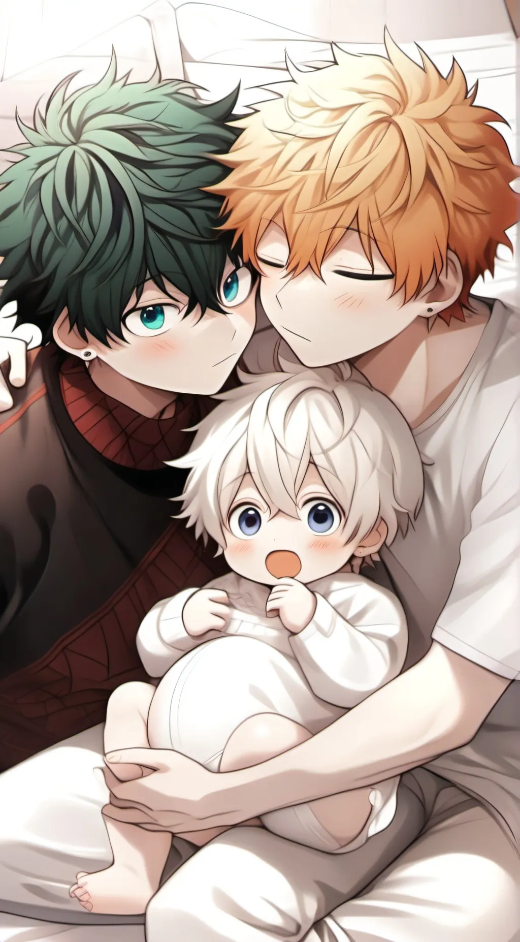 ai character: Todo,baku and alex background