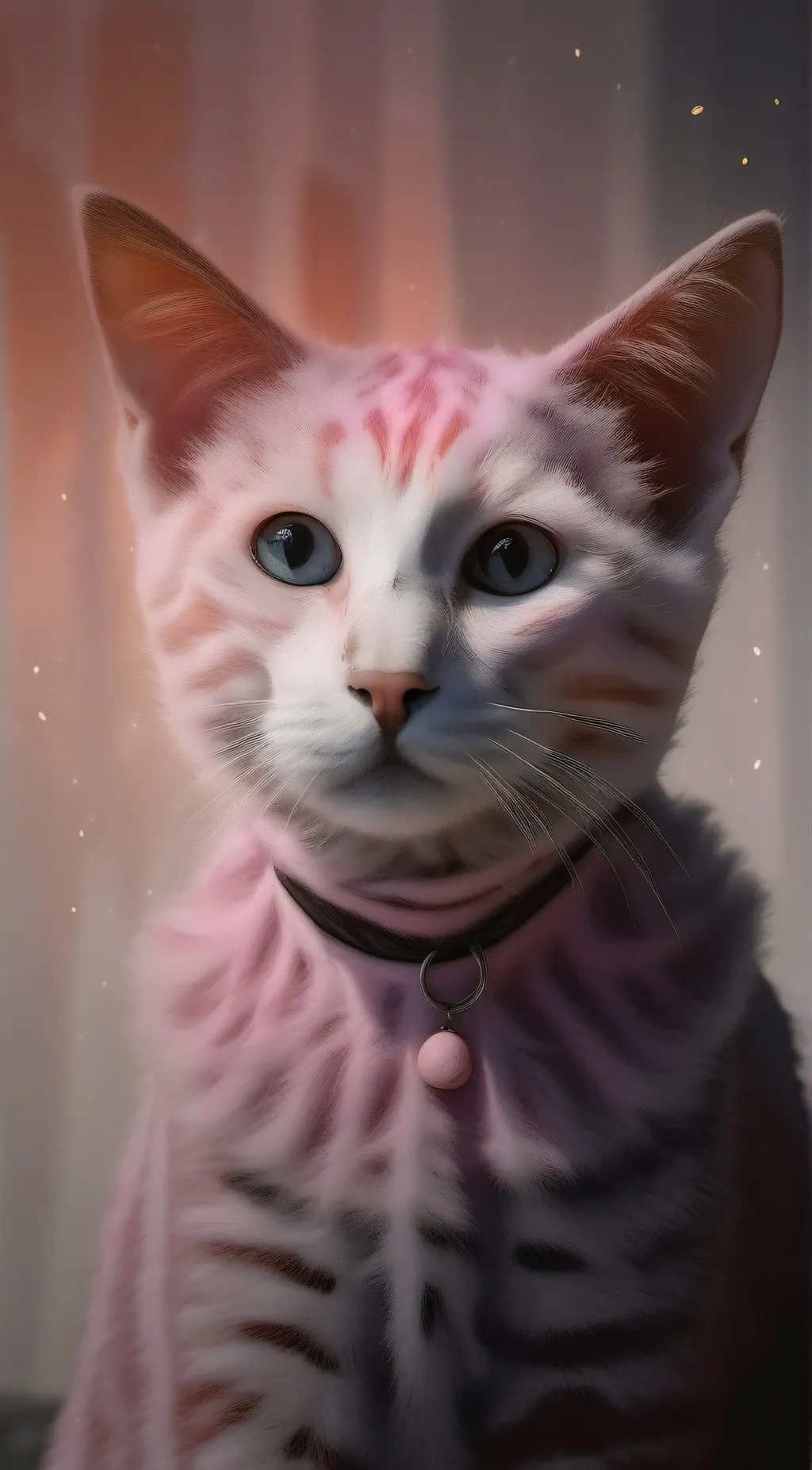 ai character: uwu/owo cat  background
