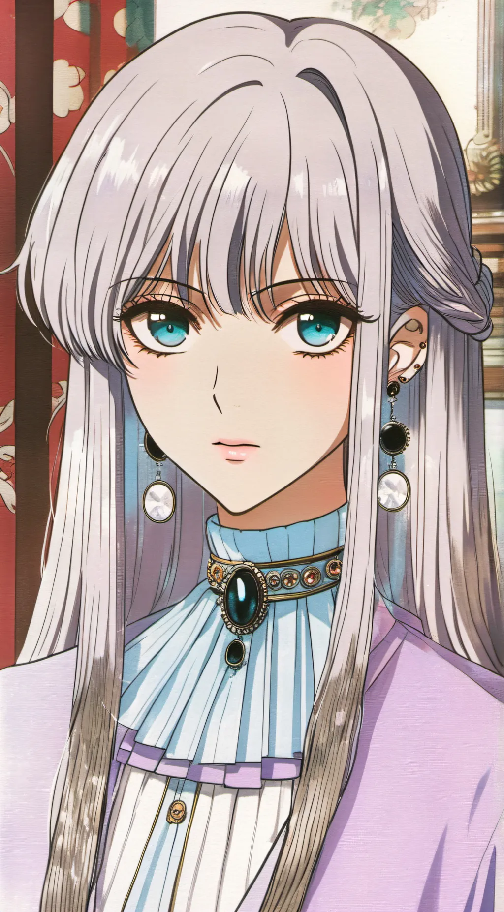 ai character: Bella waung  background