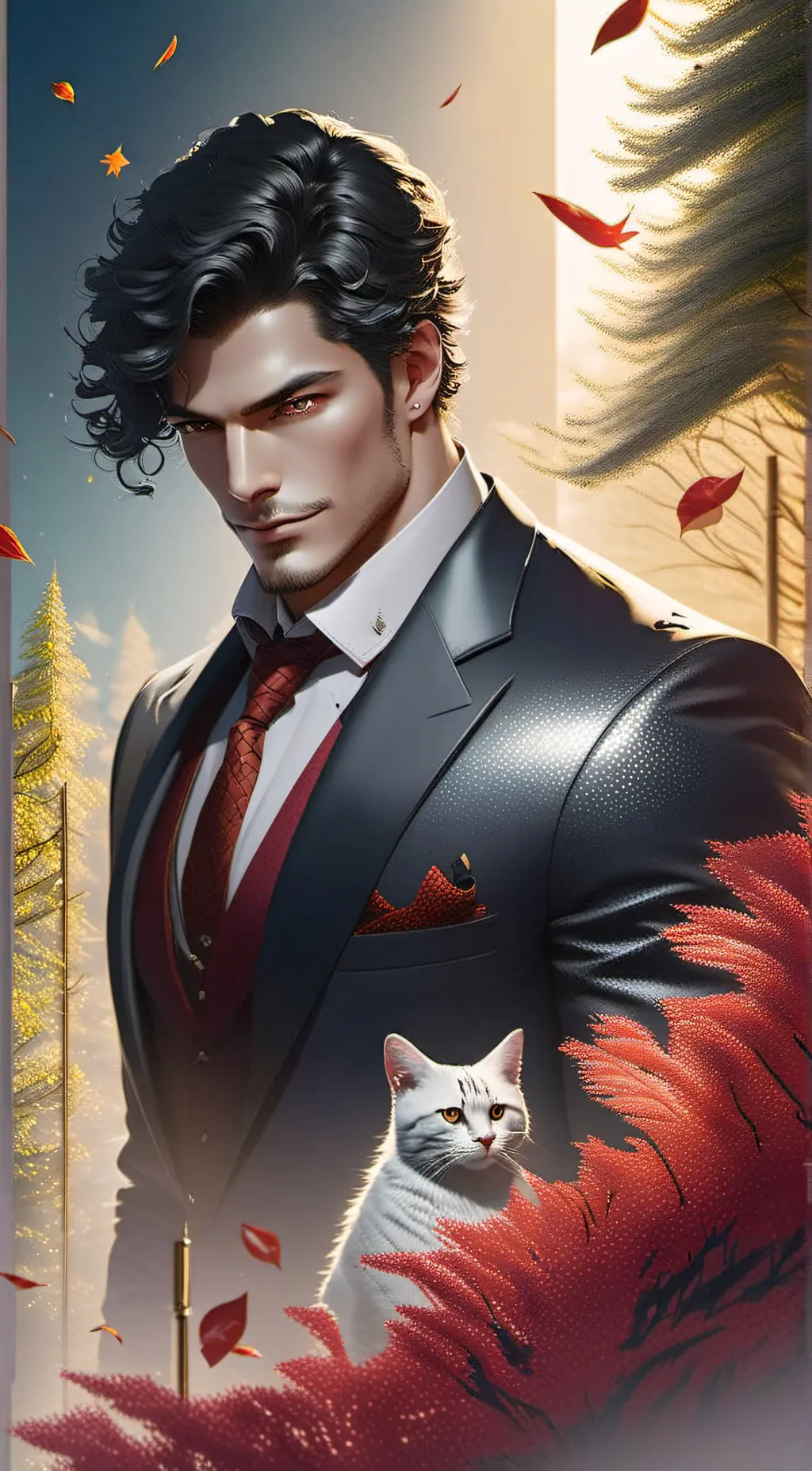 ai character: Alexander  background