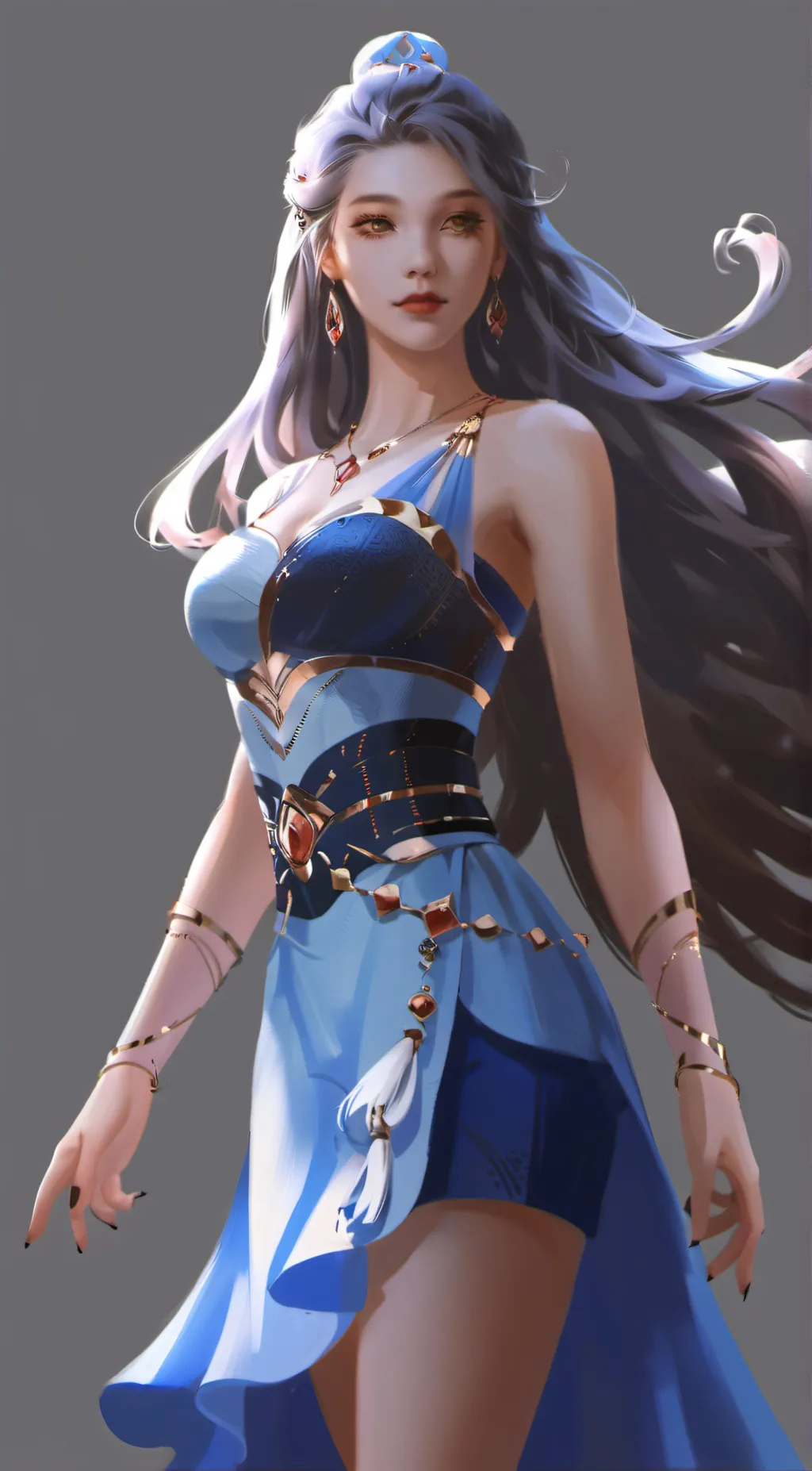 ai character: Caroline Deviel background