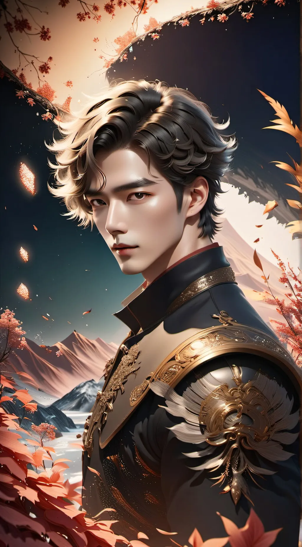 ai character: Park Hyung Sik background