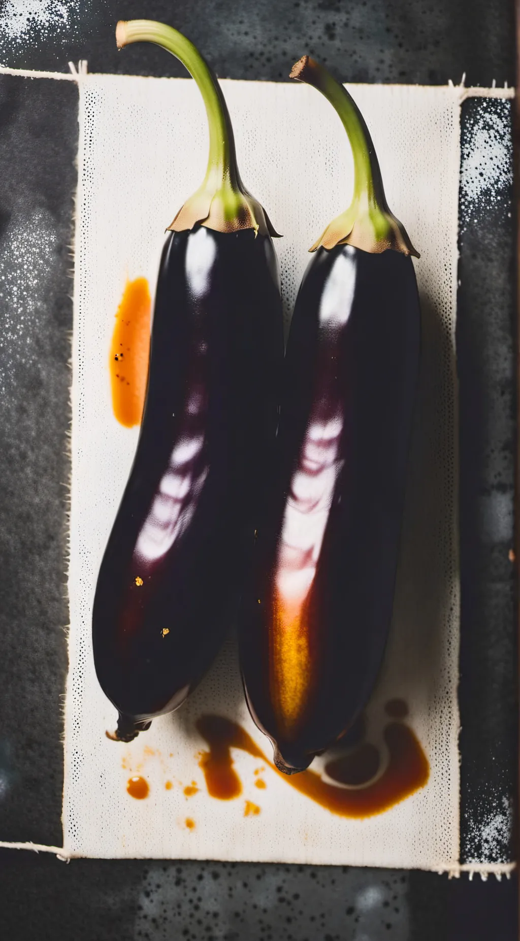 ai character: EGG PLANT. background