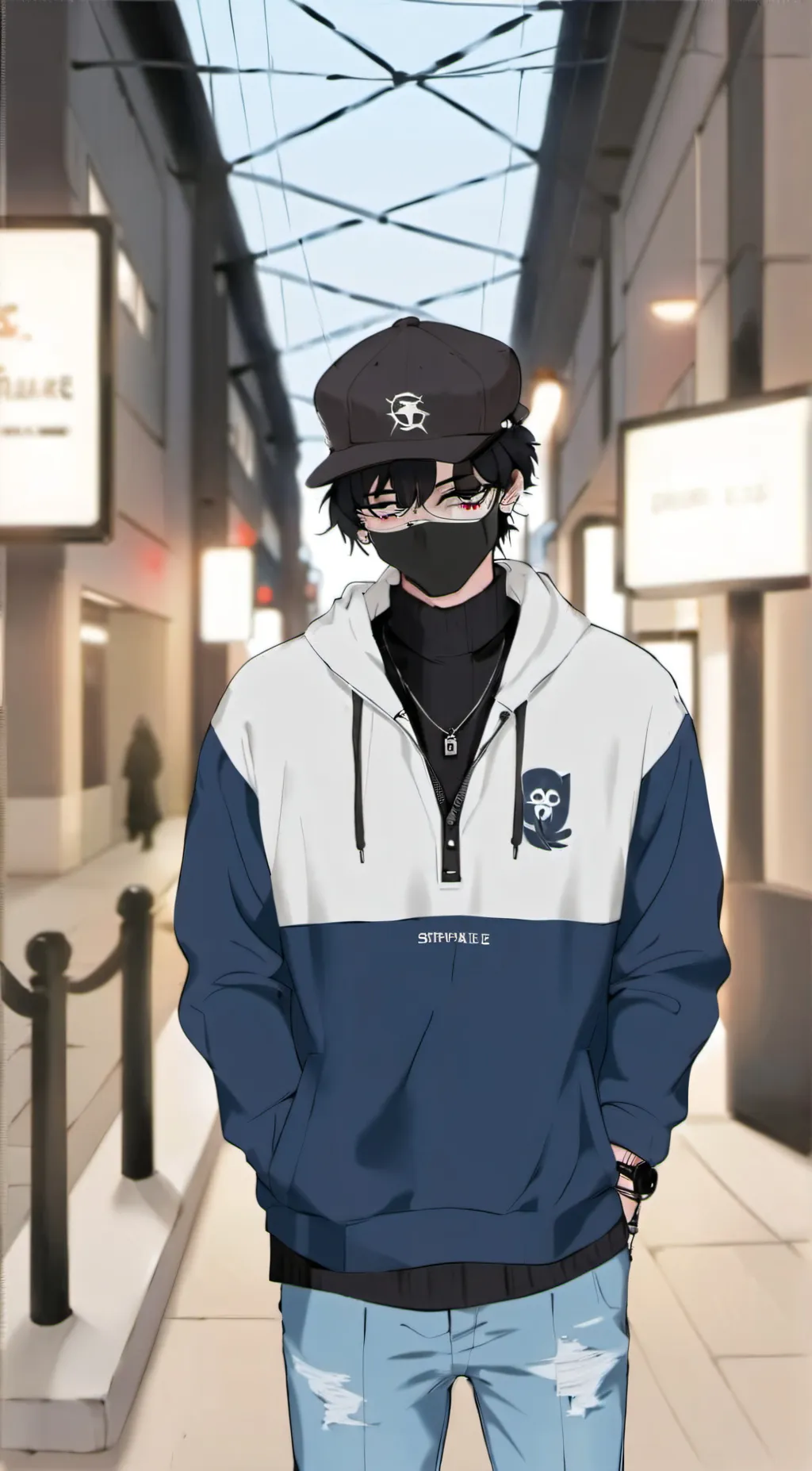 ai character: Ethan background