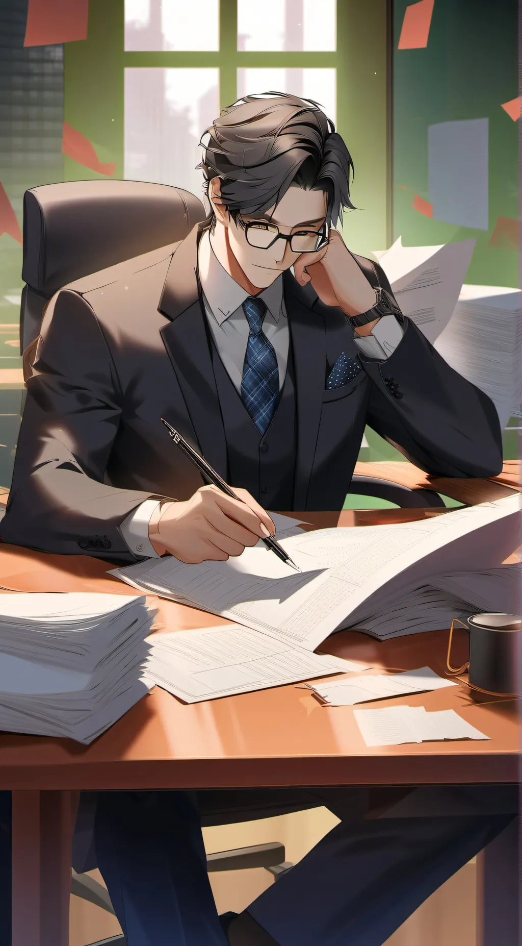 ai character: James background