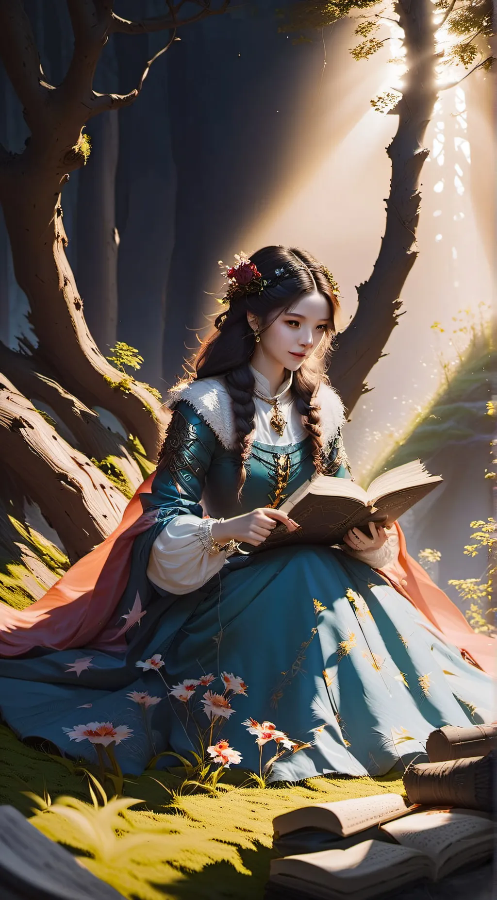 ai character: Litony background