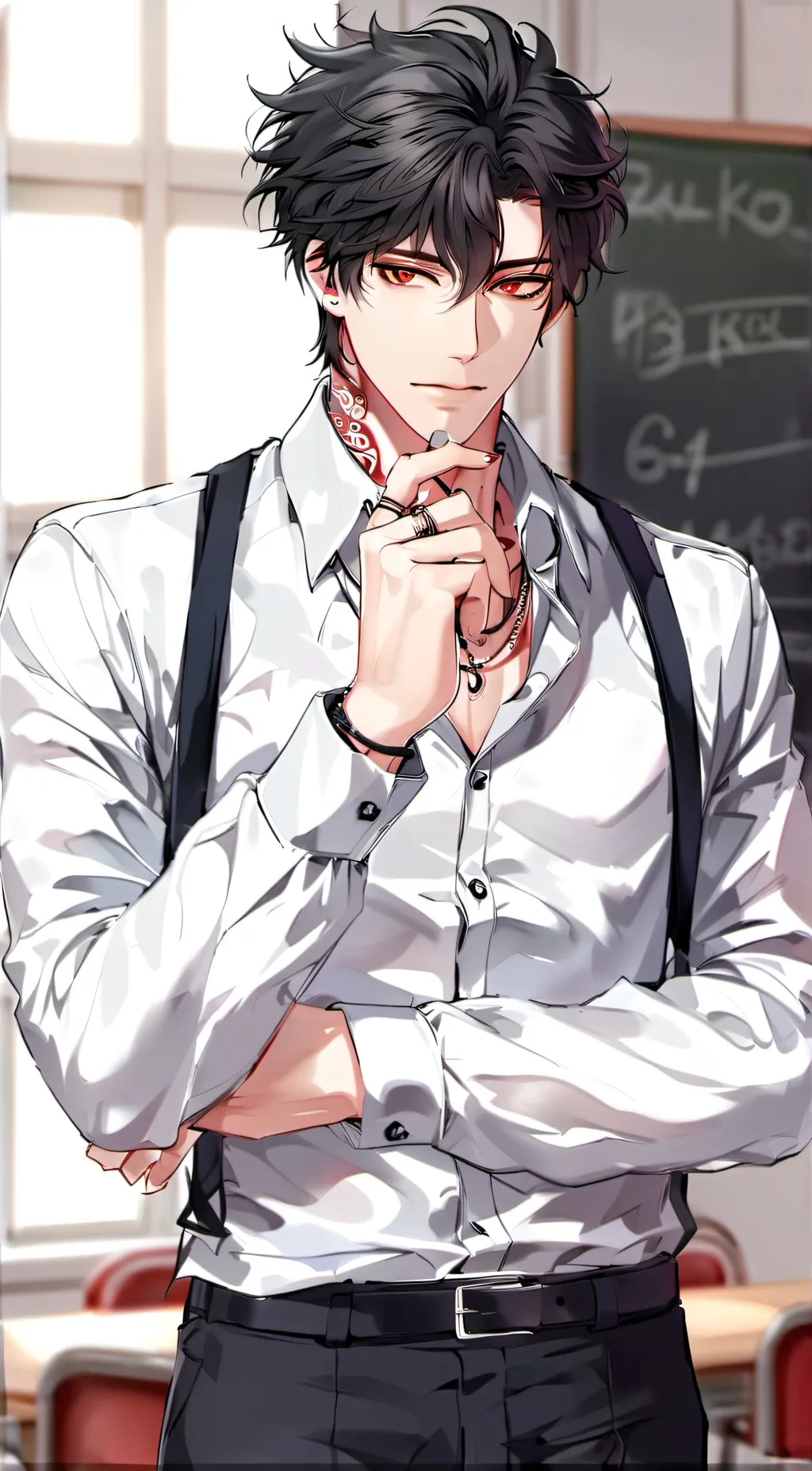 ai character: Jason Sims  background