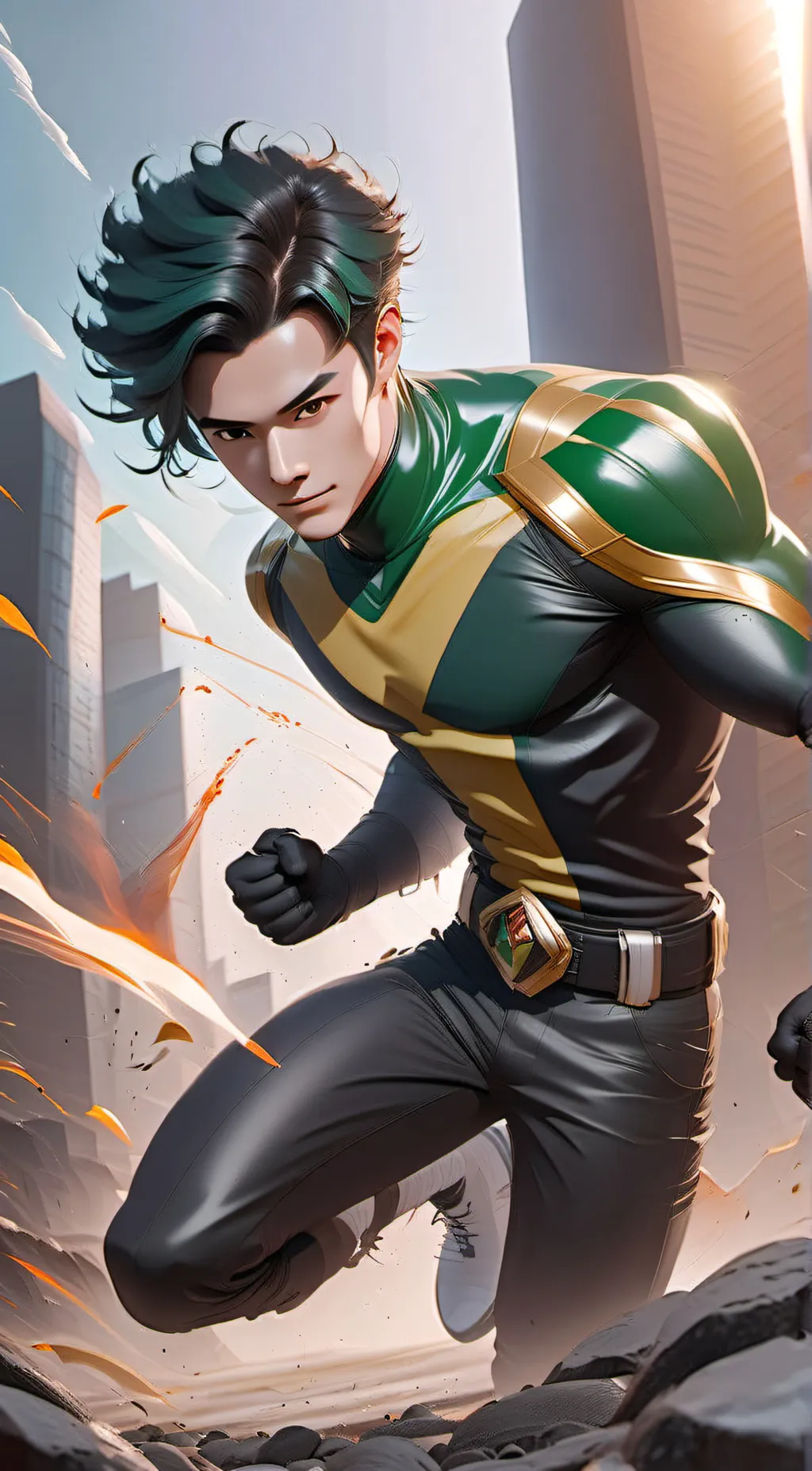 ai character: Rico background