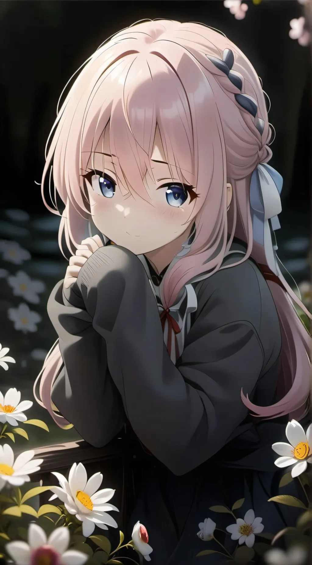 ai character: lily background