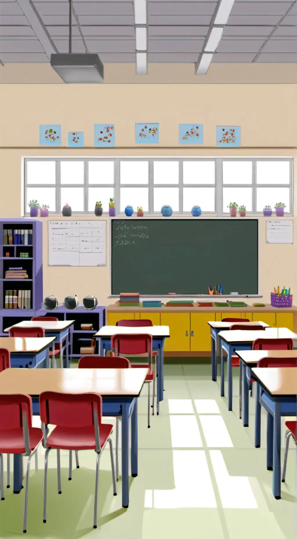 ai character: clas 1-A background