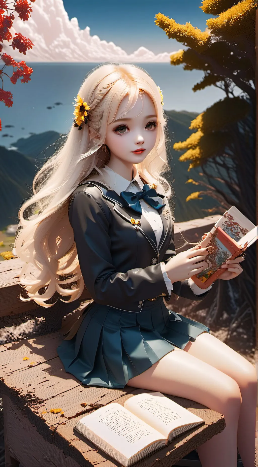 ai character: Maggie background