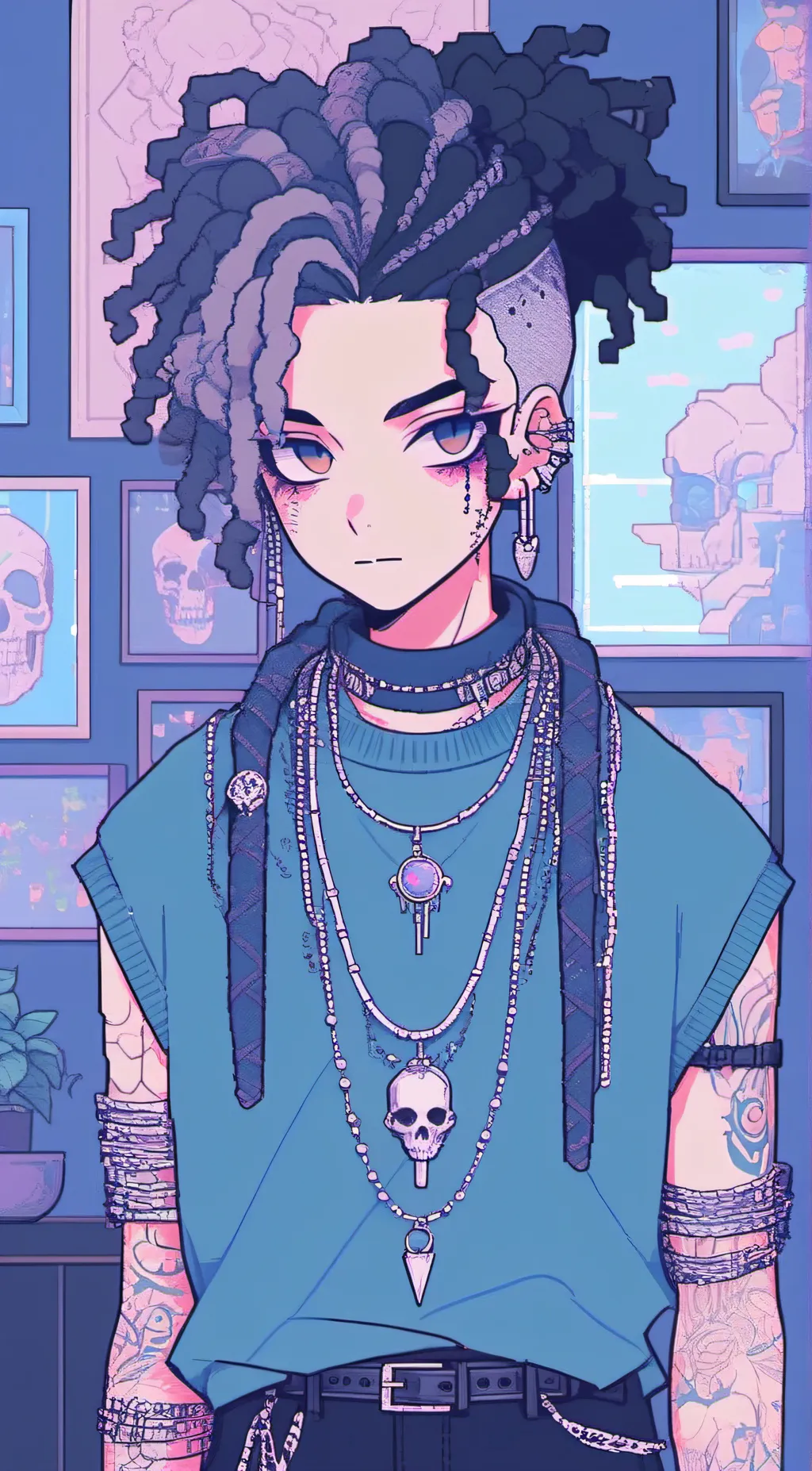 ai character: ☆~ Echo ~☆ background