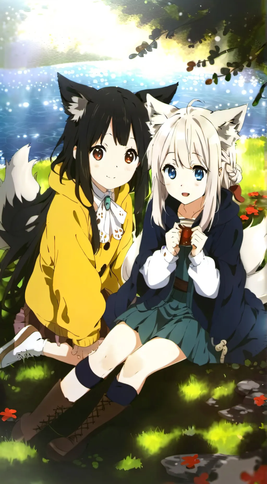 ai character: Kora and dazei background