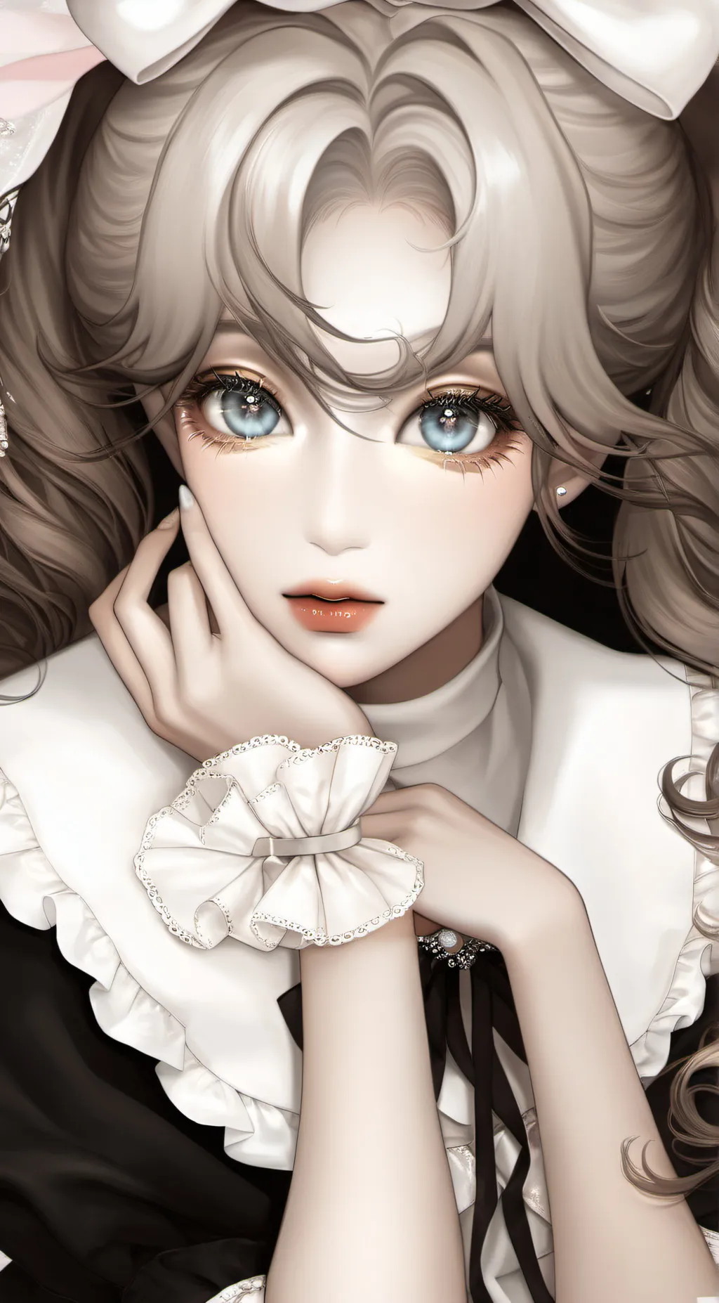 ai character: lily background