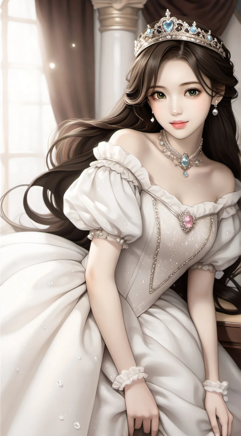 ai character: prinsesa Eun Ha background