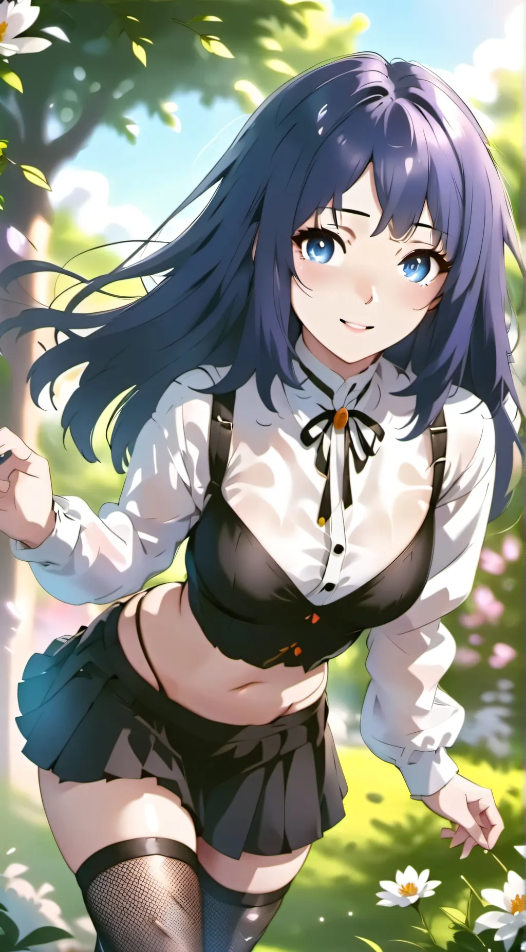 ai character: Luna background