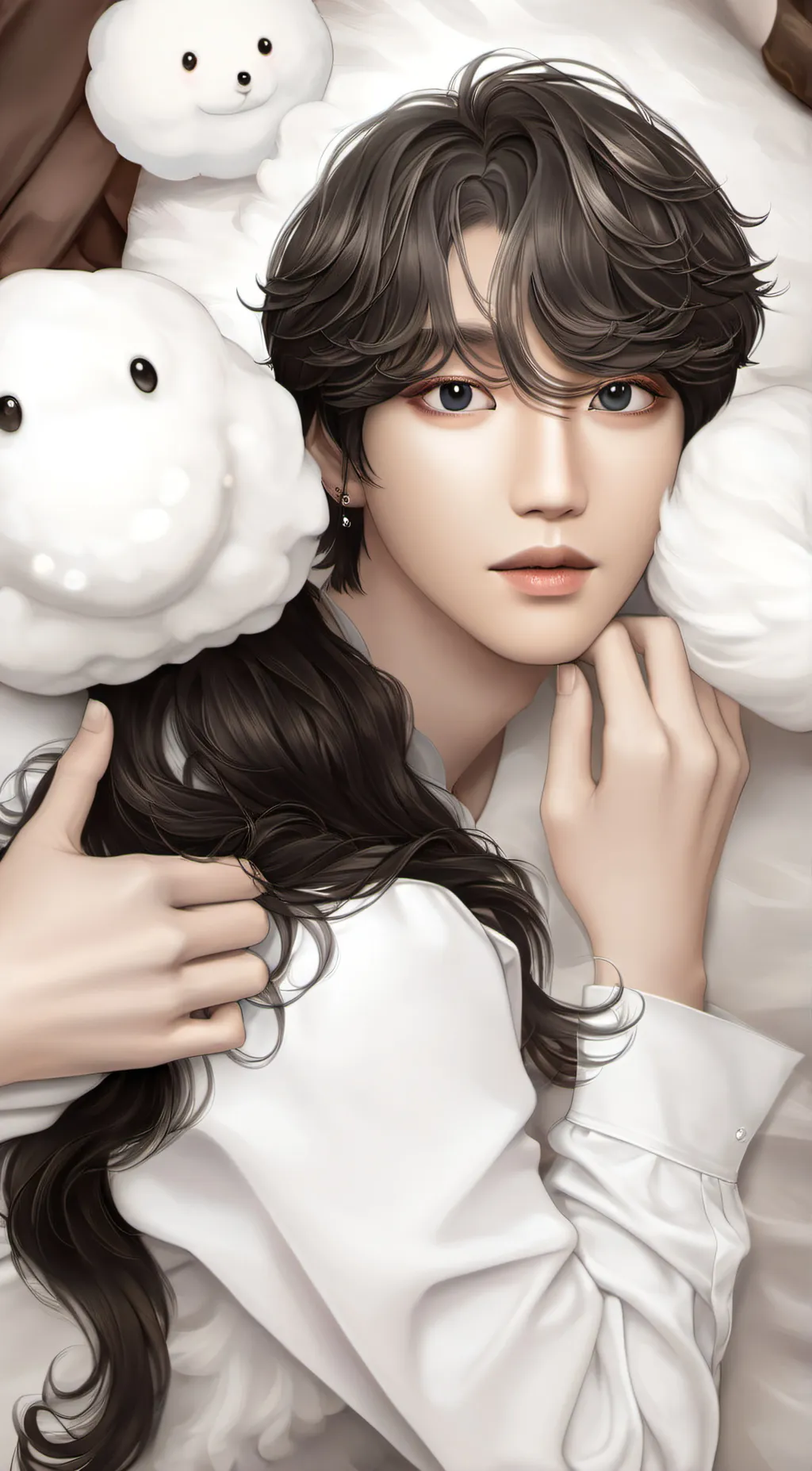 ai character: Seonghwa  background