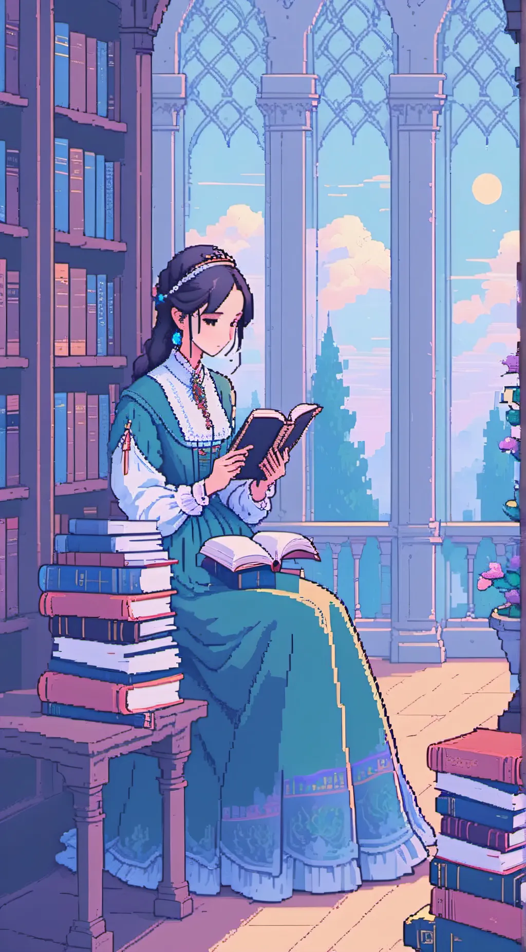 ai character: Ellie Grace background