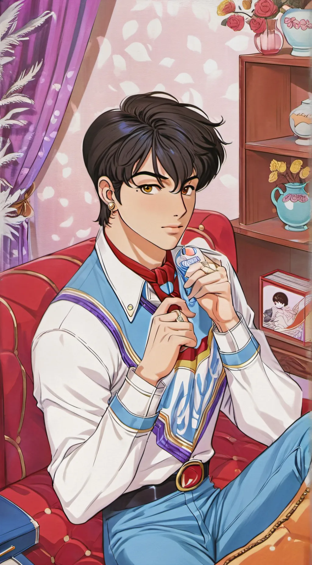 ai character: Max background