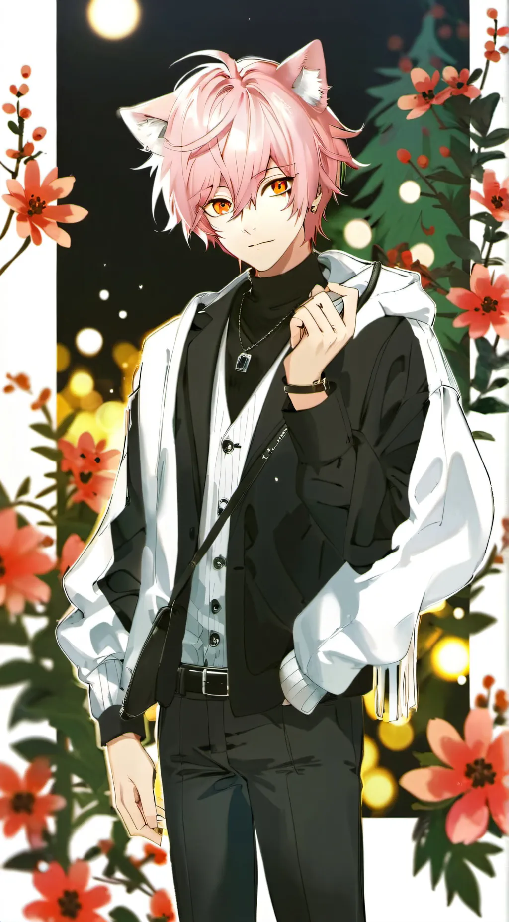 ai character: Leo background