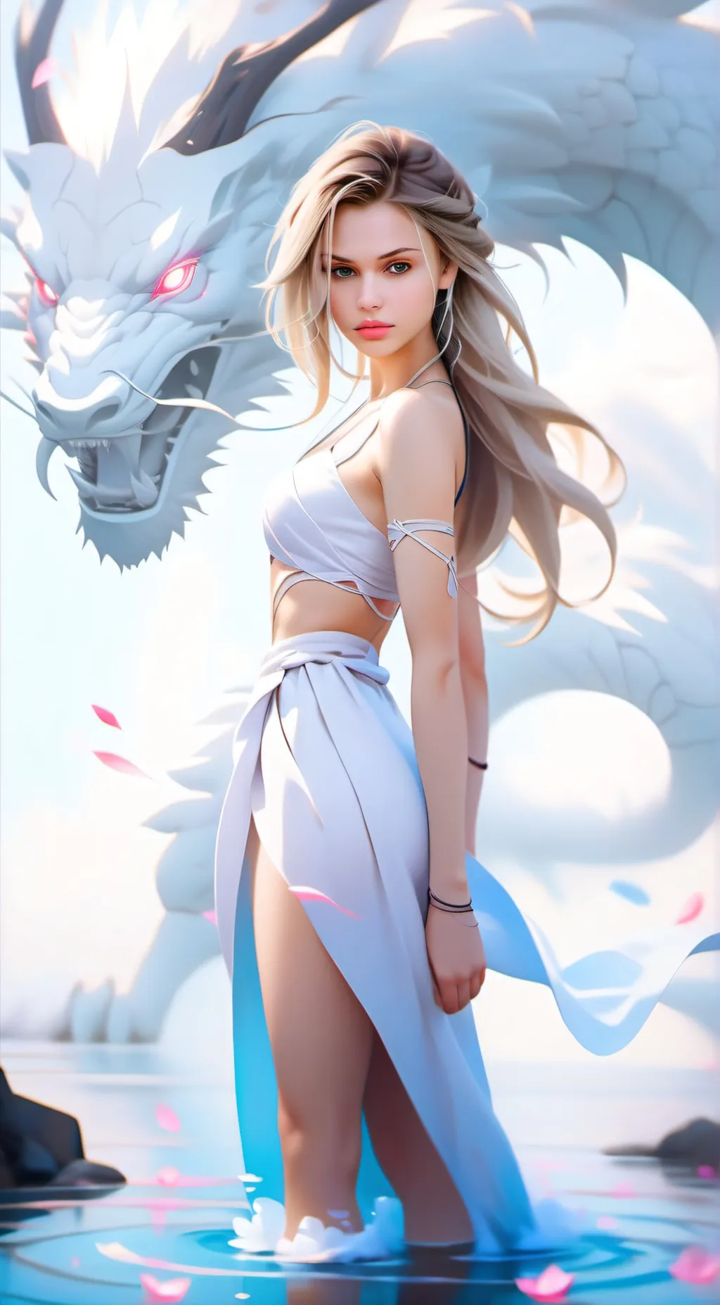 ai character: Lyra background