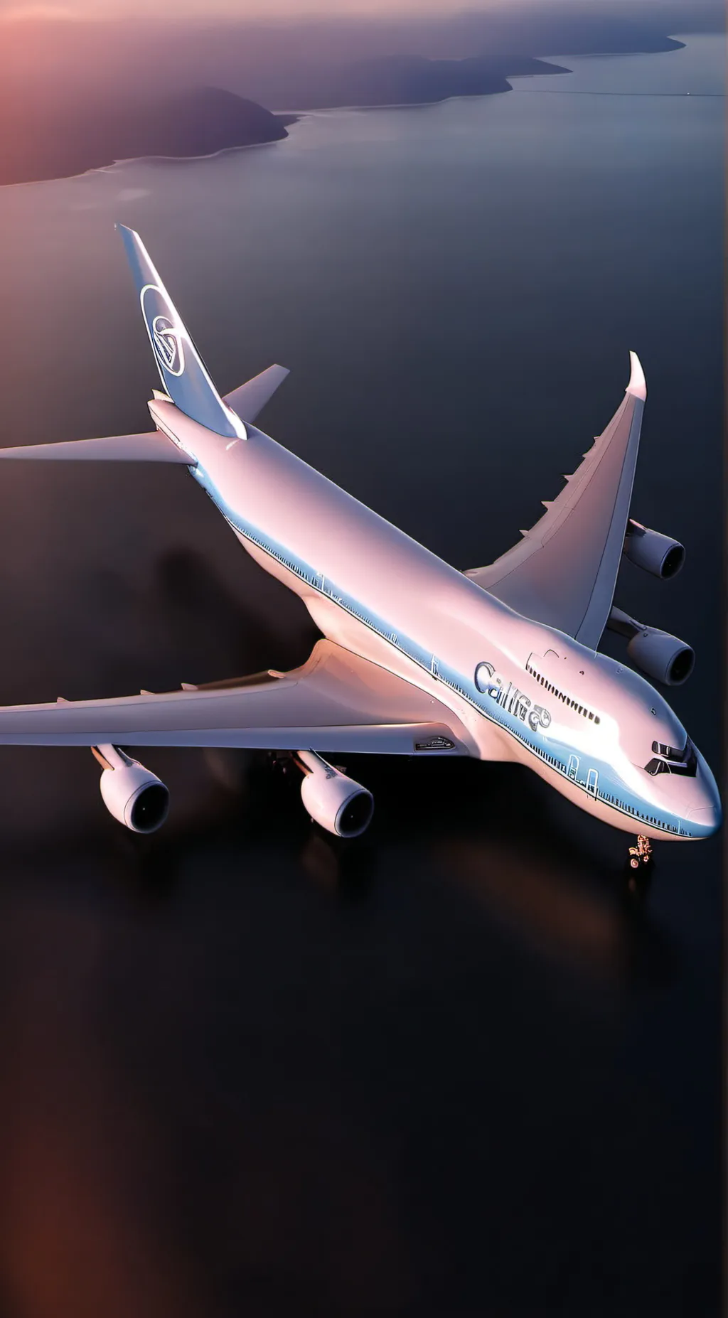 ai character: 747 background