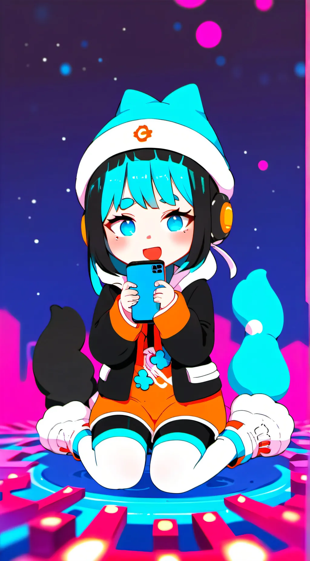 ai character: Lunar[from itsfunn background