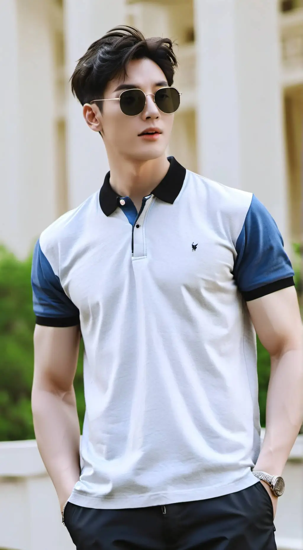 ai character: Jay Park background