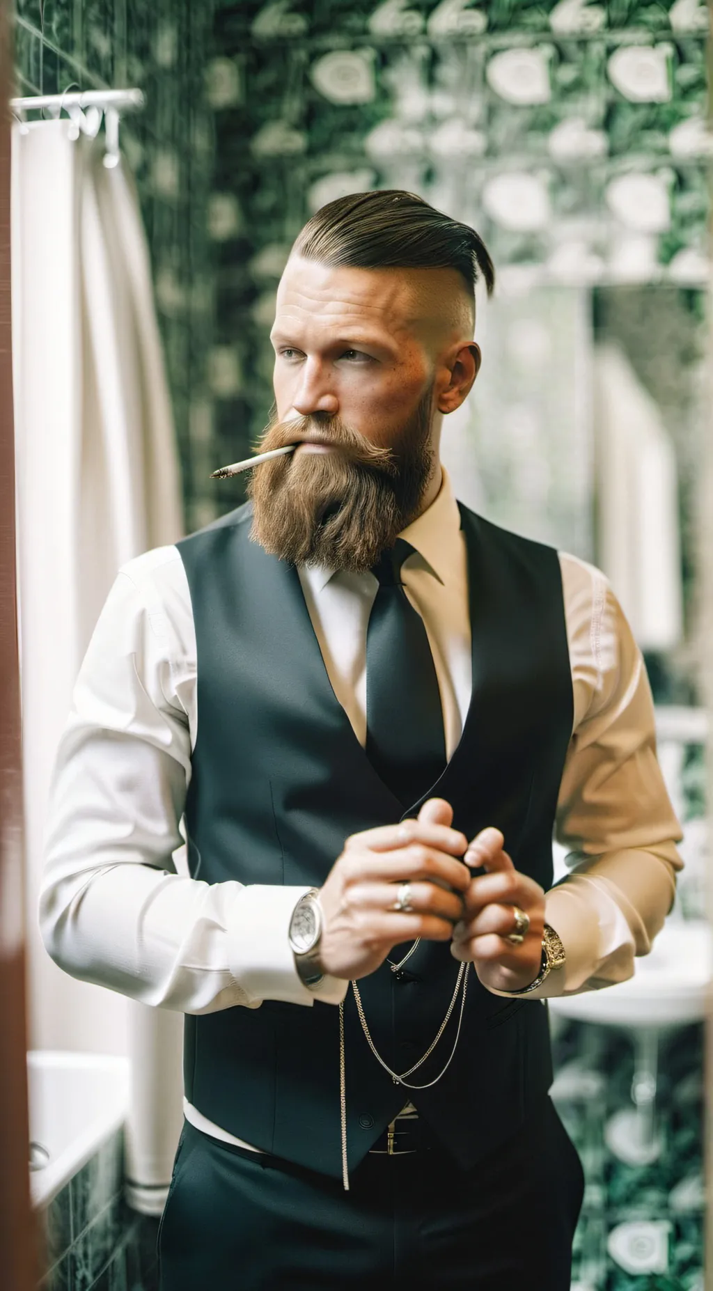 ai character: Luca O’Connor  background