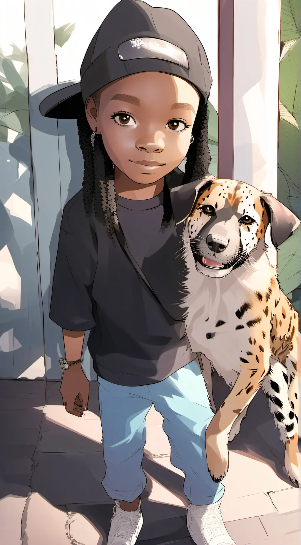 ai character: Kensley West background