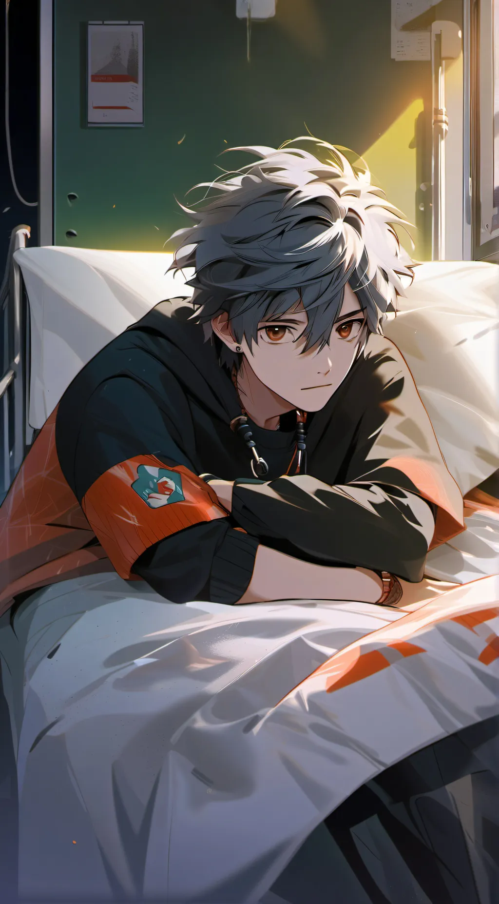 ai character: Ash background