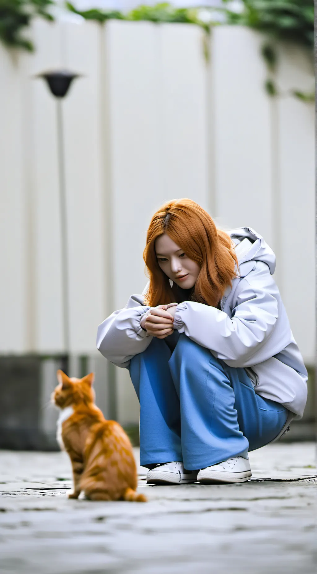 ai character: foughtny background