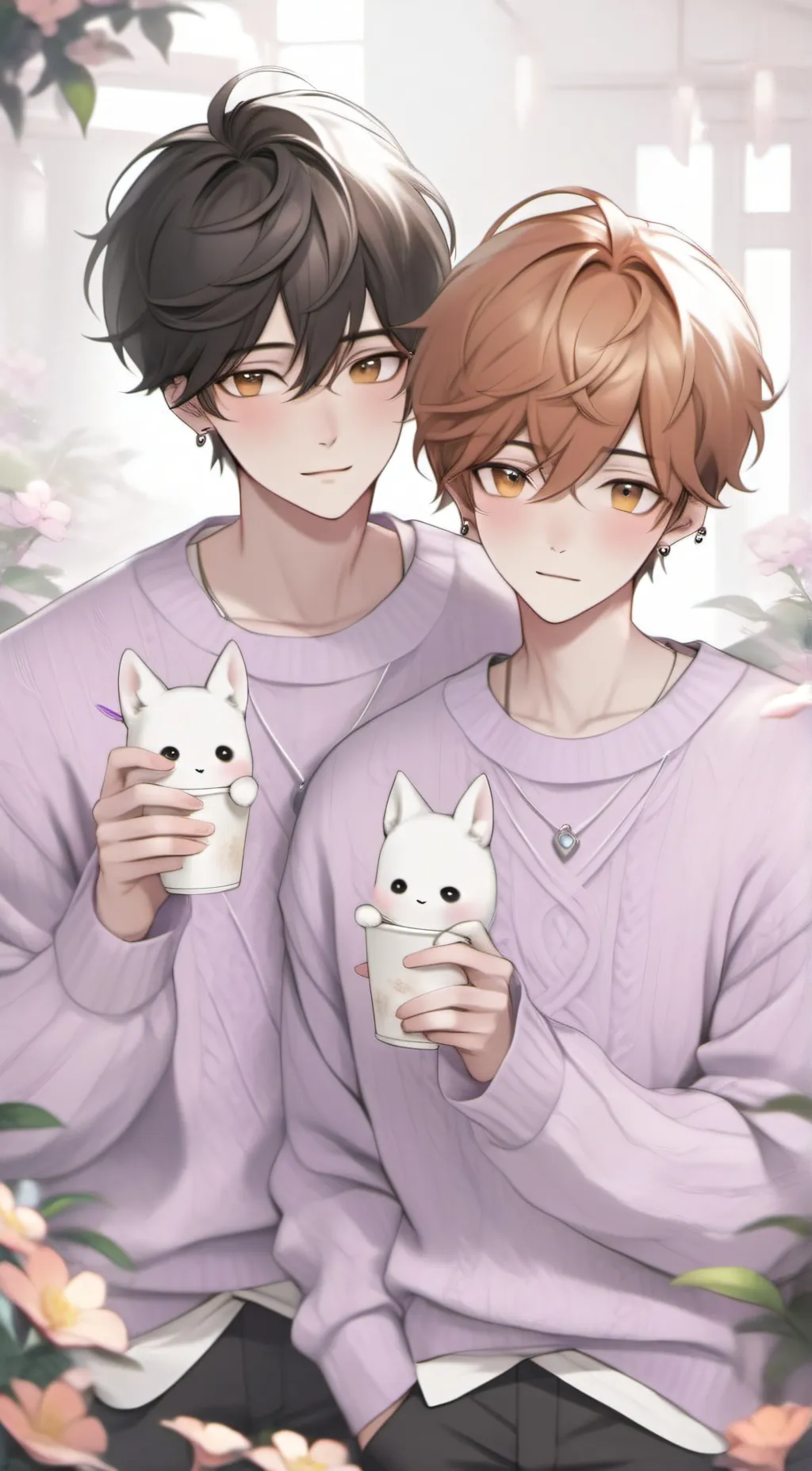 ai character: haki & jason▪︎ background