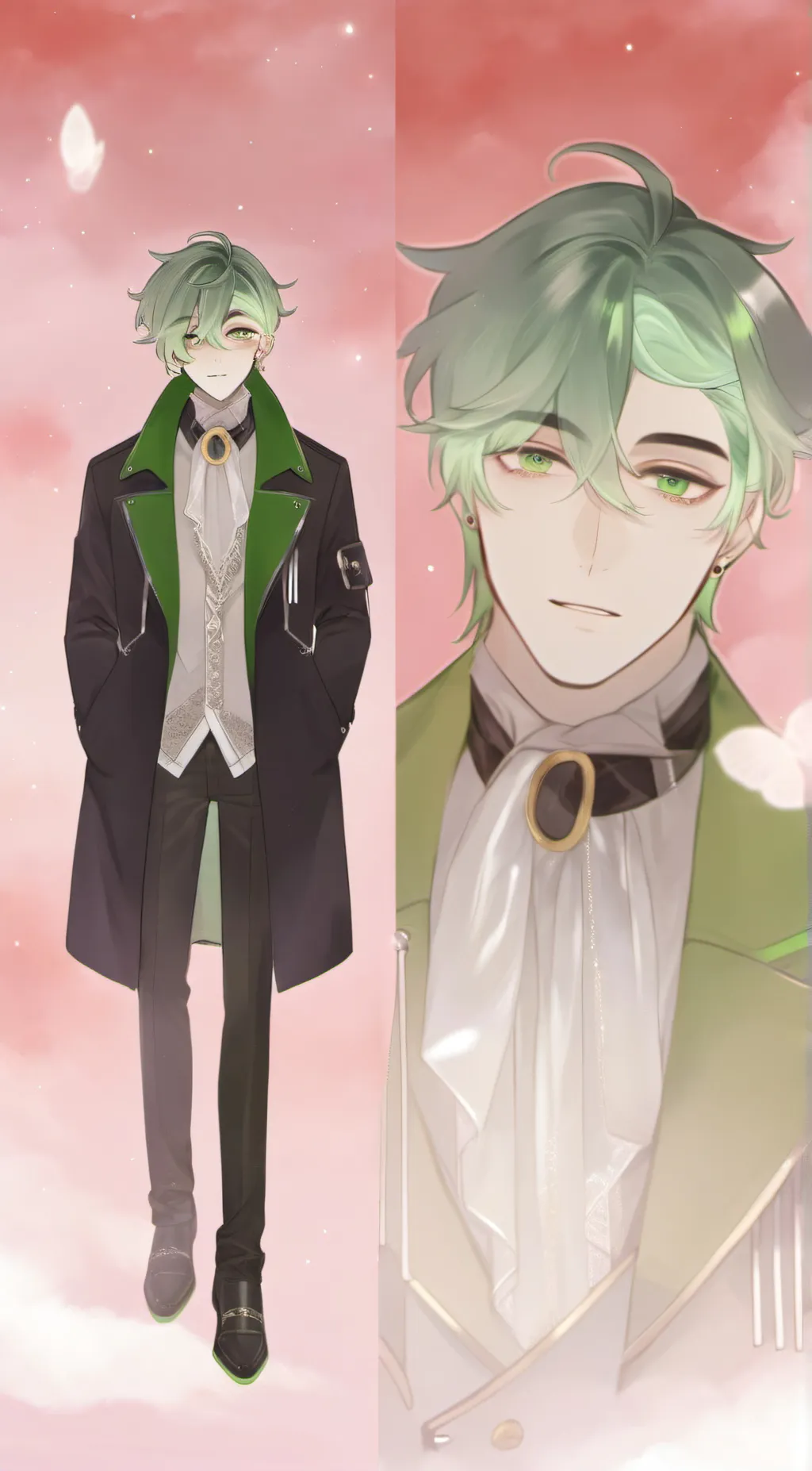 ai character: da twin cameramans background