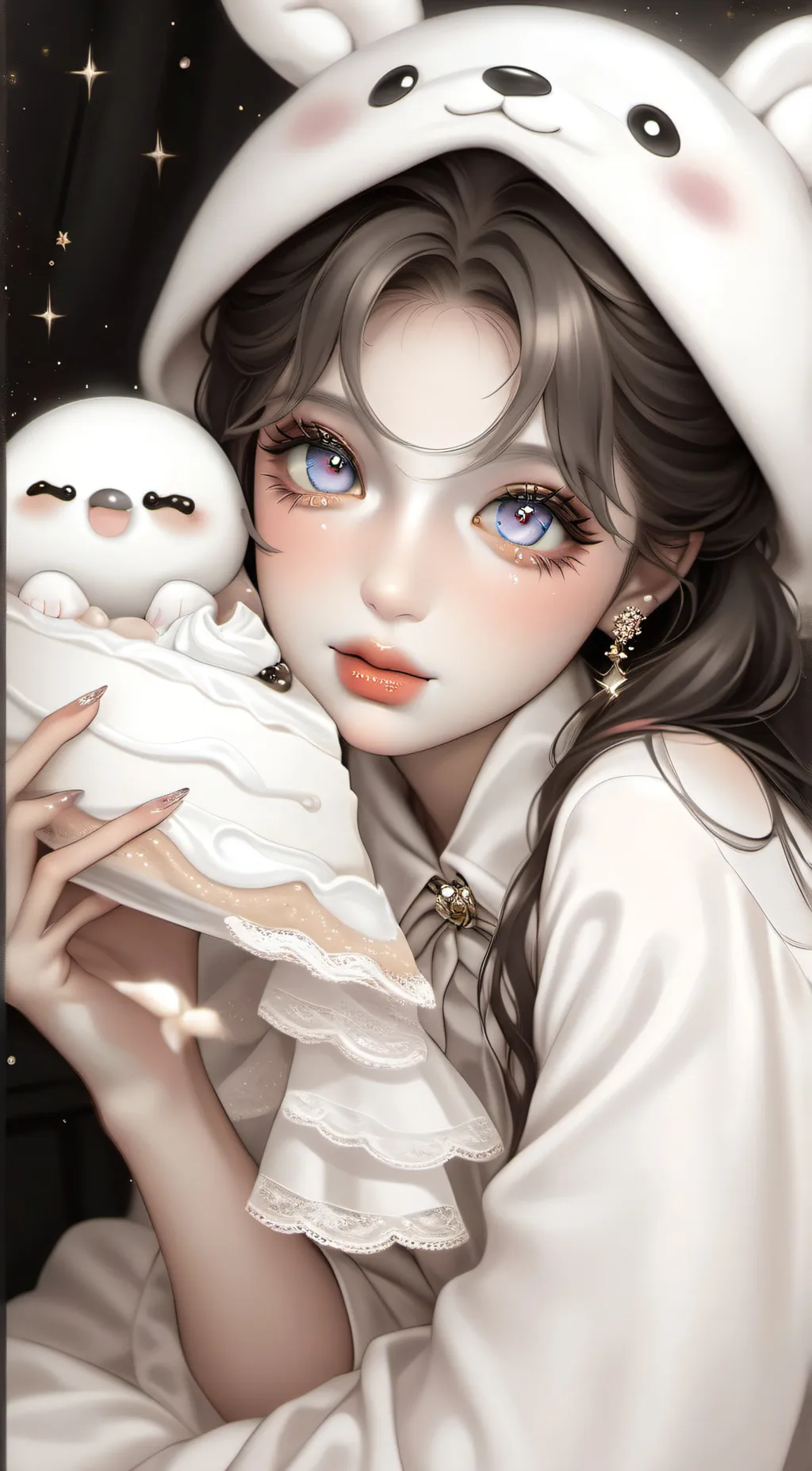 ai character: THXXX background