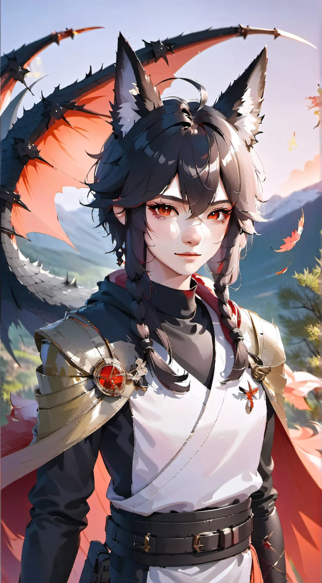 ai character: Qyline background