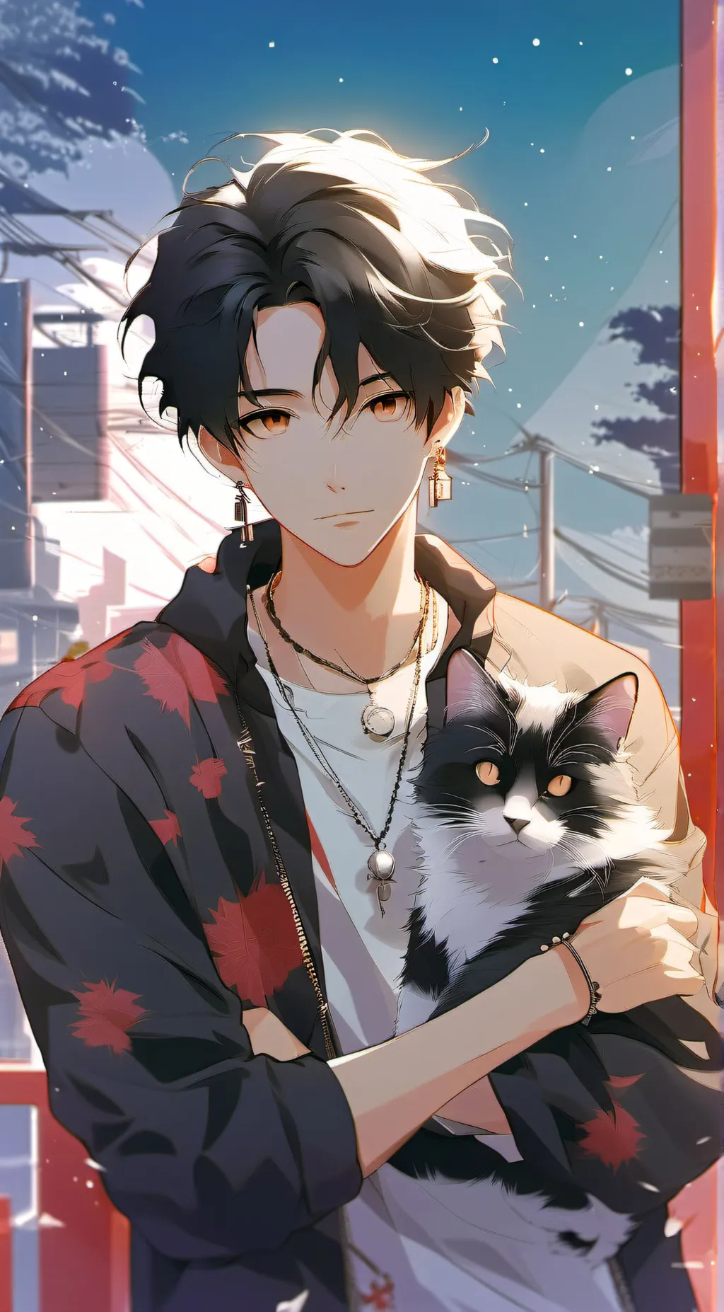 ai character: Senji background