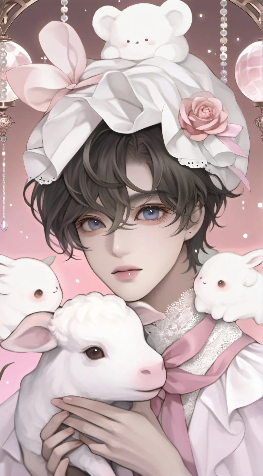 ai character: Seonghwa  background