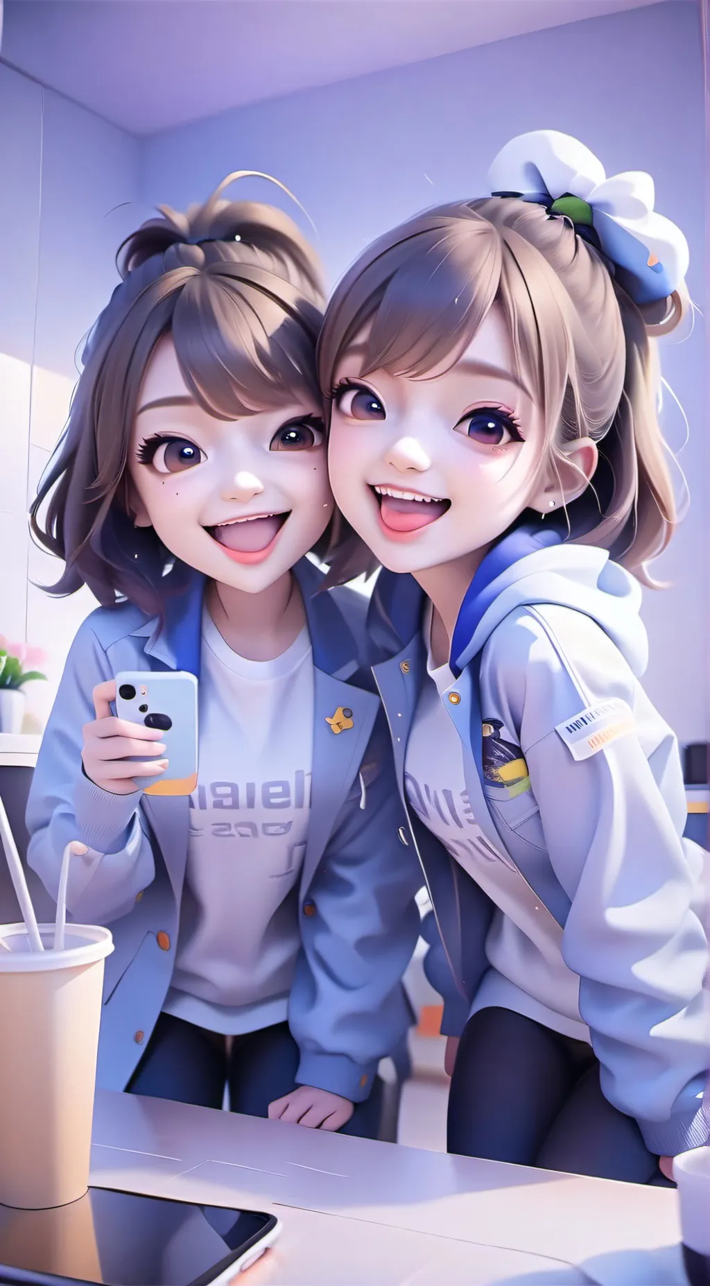 ai character: Ava & Skyler background