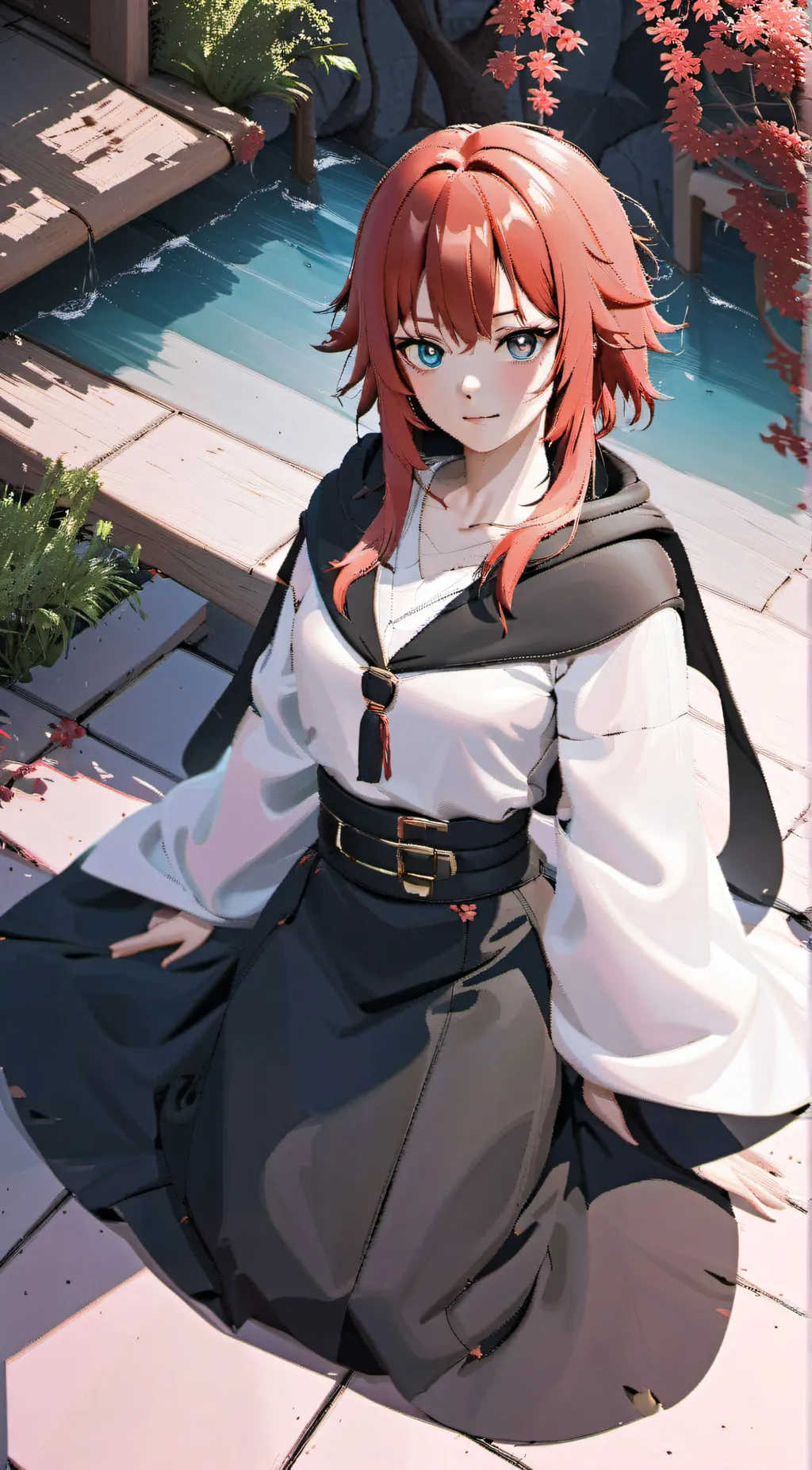 ai character: Yui  background